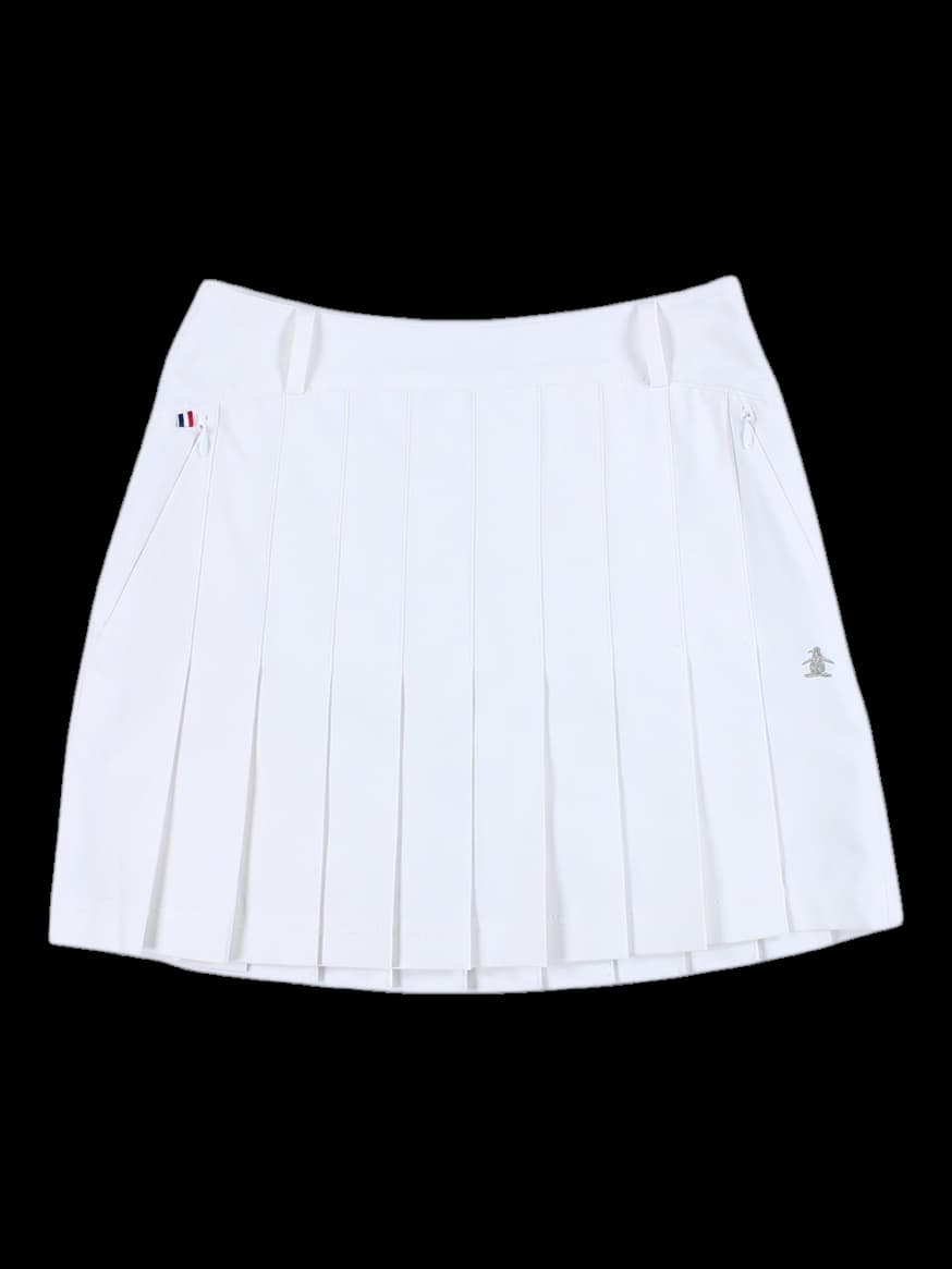 핀턱 주름 스커트