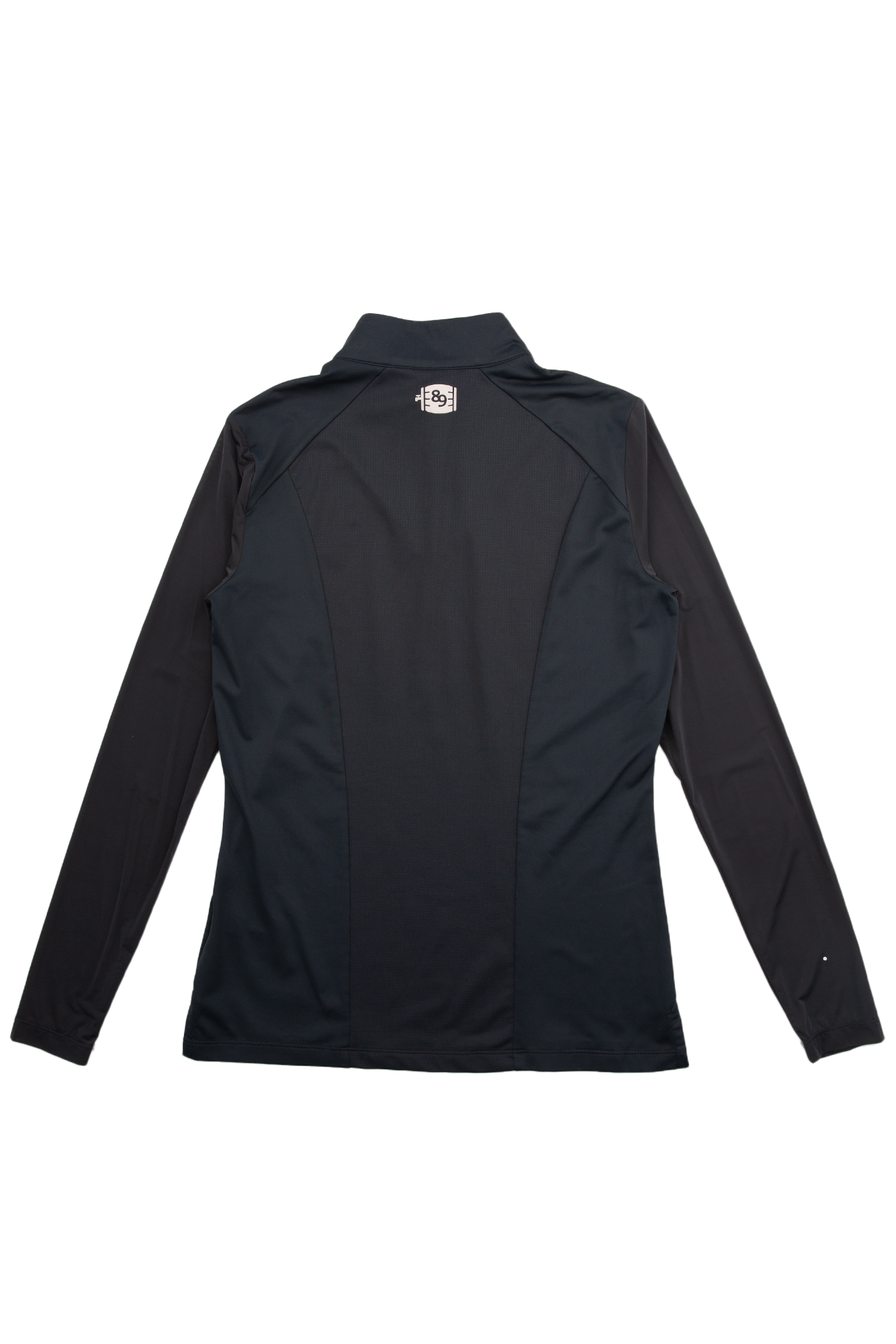 빅 레터링 쿨링 반집업 티셔츠