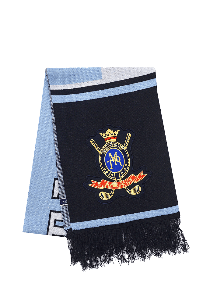 클래식 엠블럼 자카드 머플러