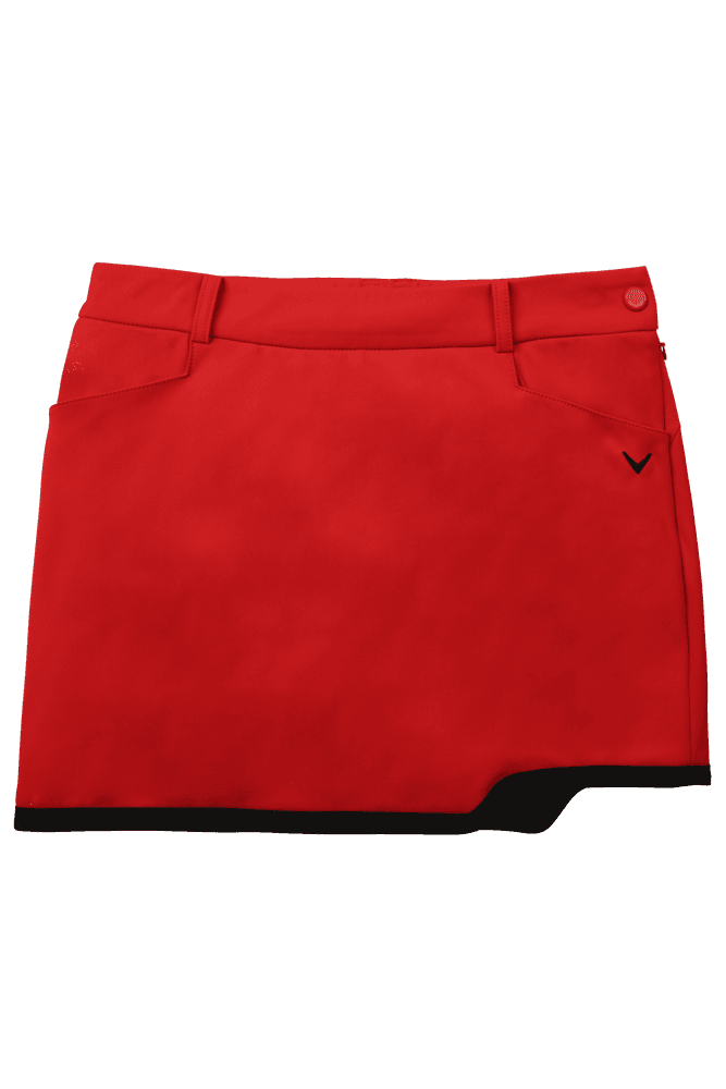 라인 배색 기모 큐롯 스커트