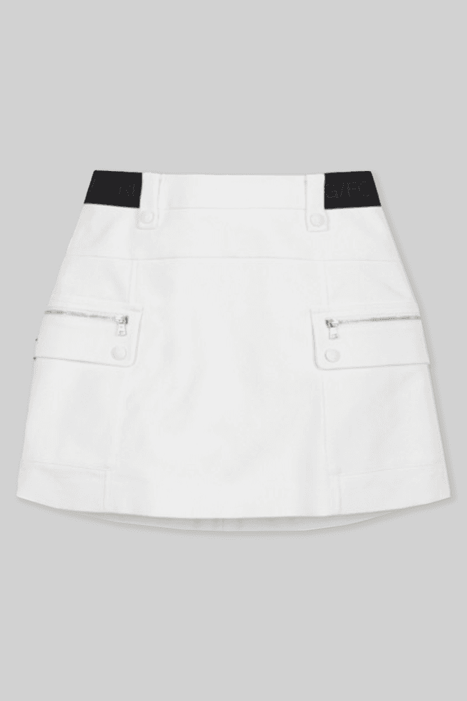 사이드 밴딩 포켓 스커트