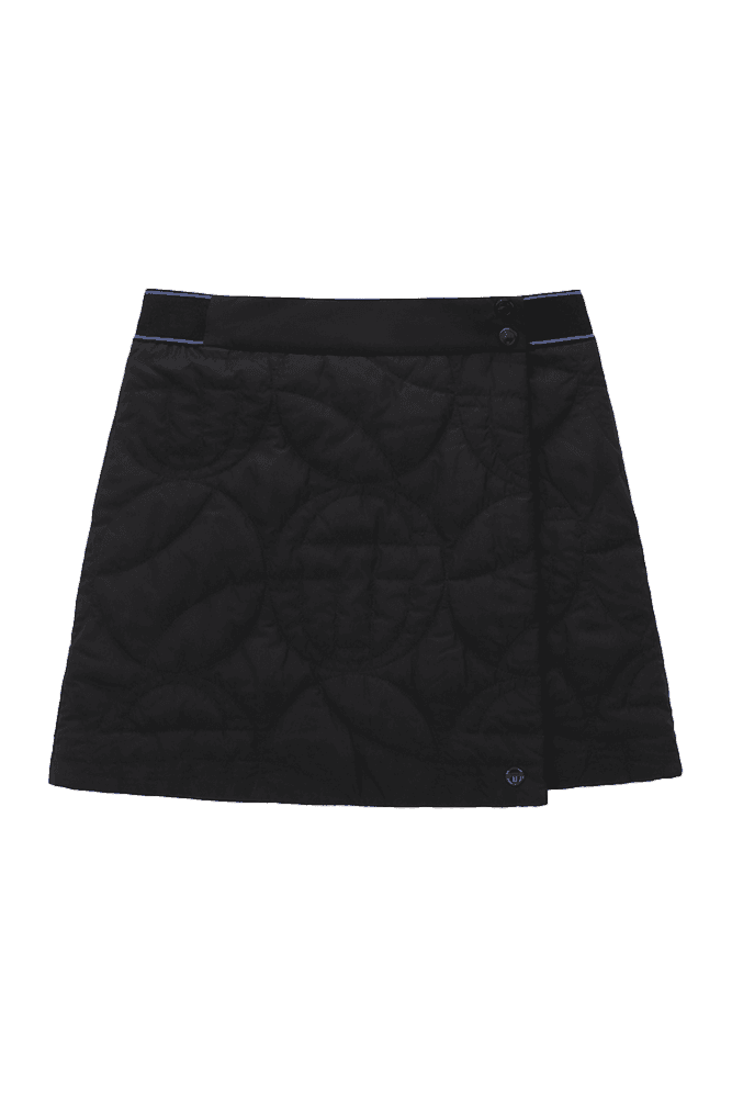 W 리조트 패딩 랩 스커트(S)