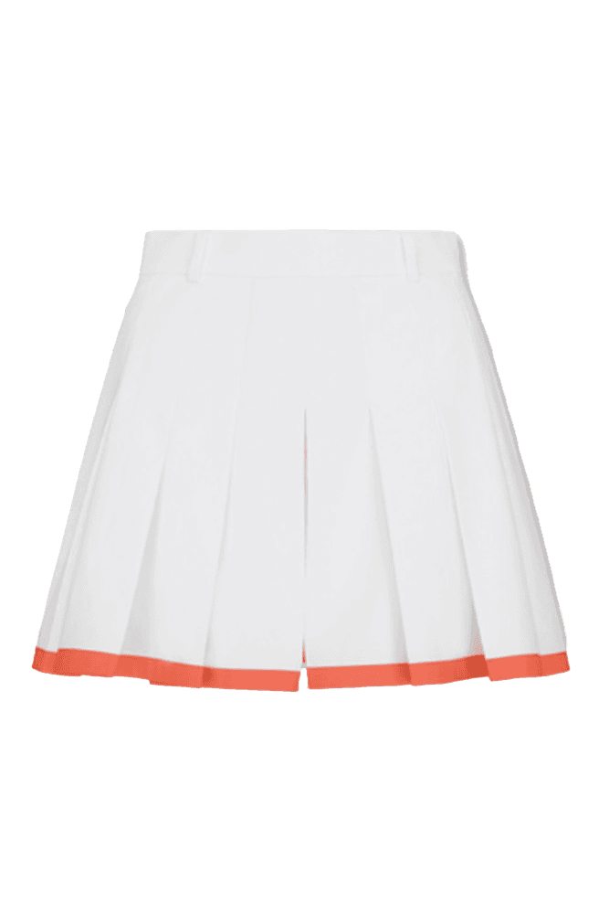컬러 플리츠 스커트