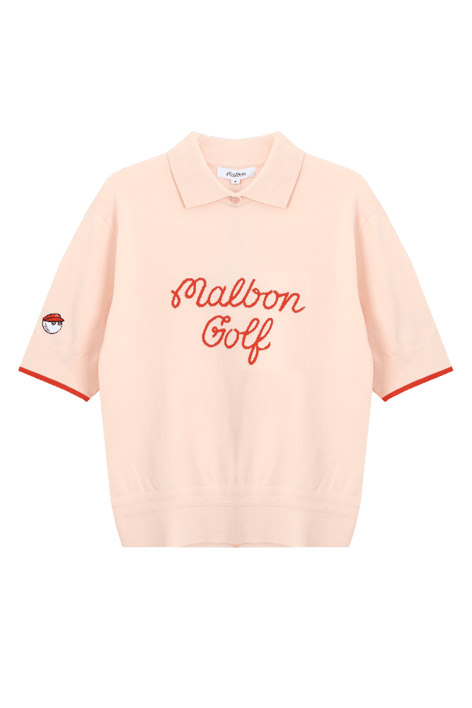 골프 스웨터 반팔