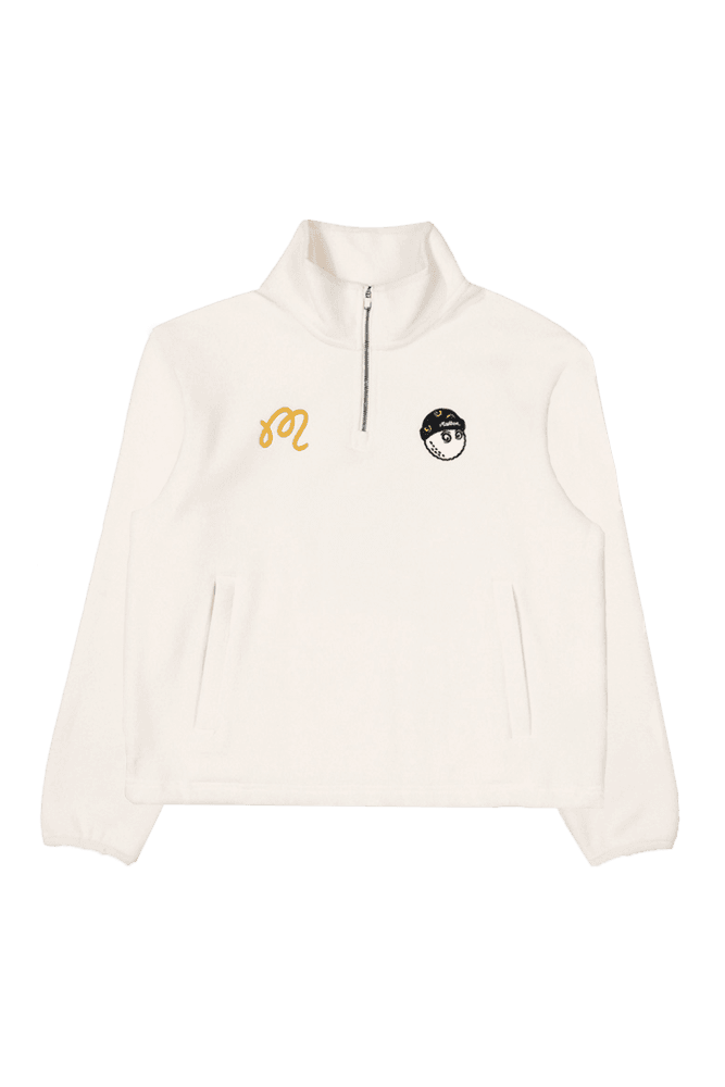 위자드 플리스 하프집 티셔츠