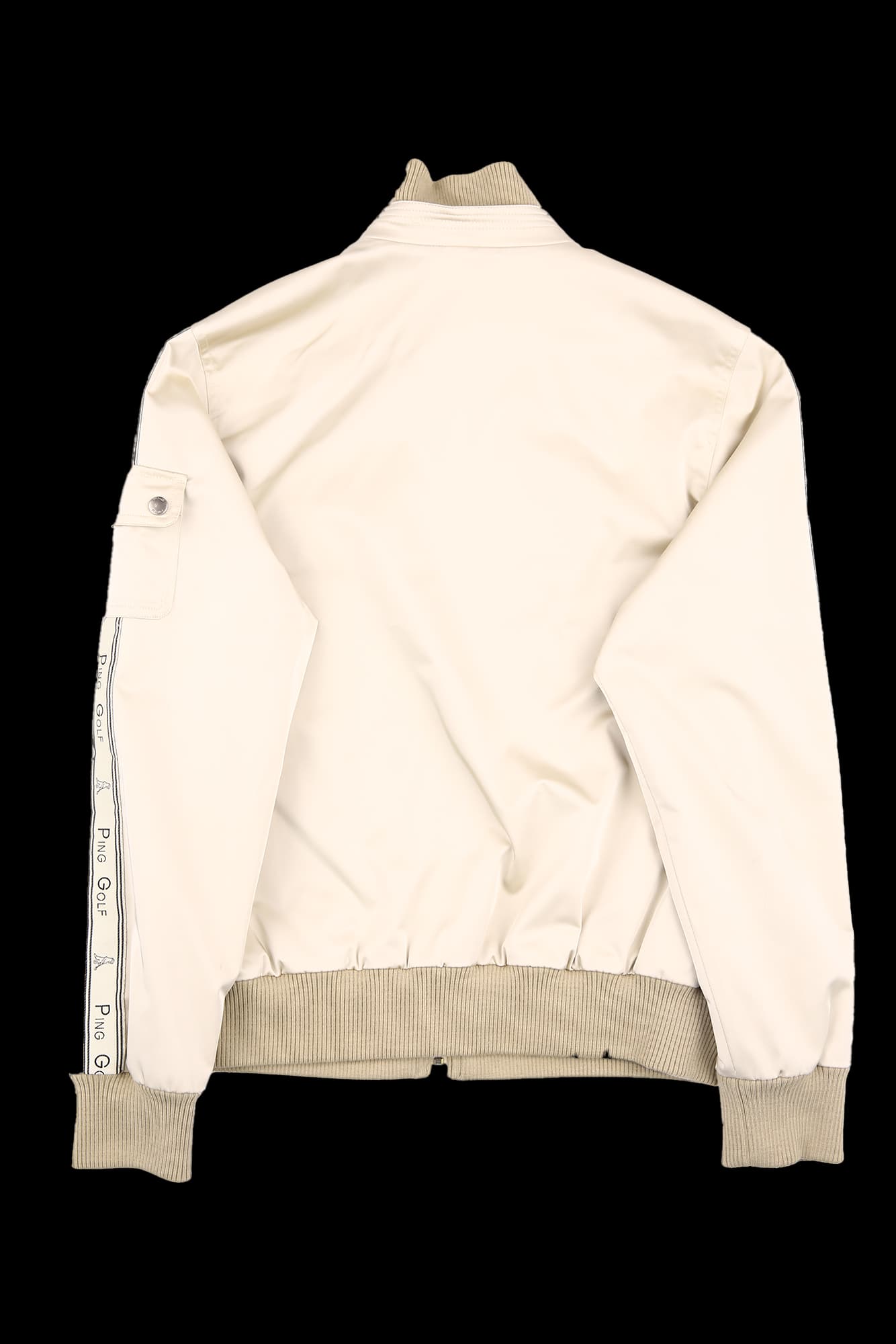 시보리 카라 점퍼