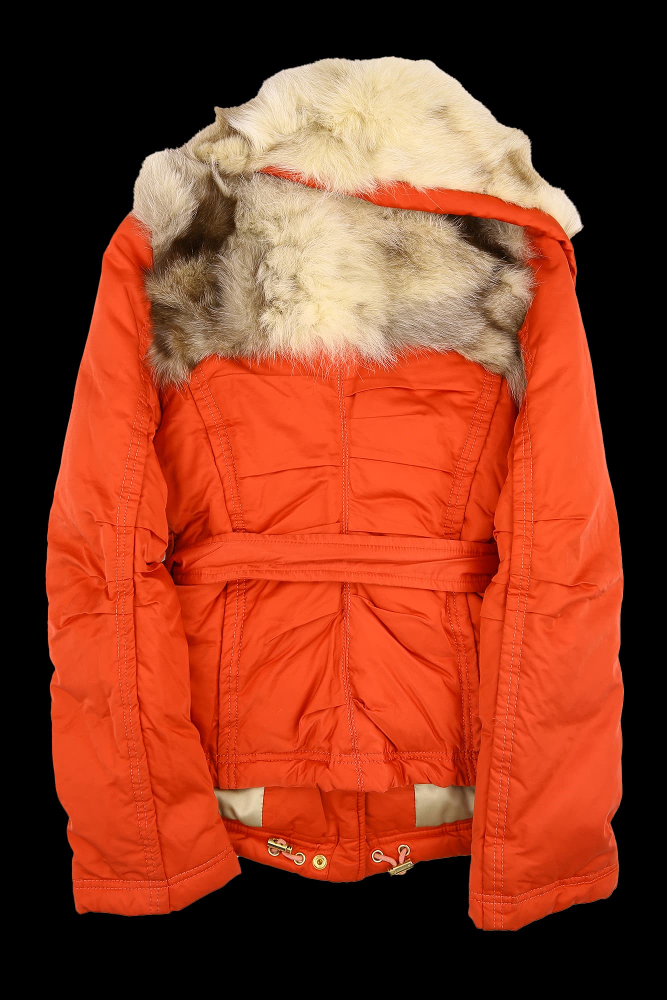 벨티드 긴팔패딩