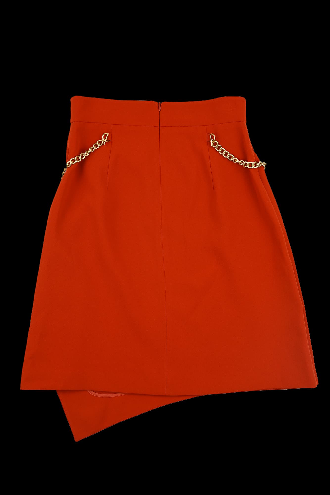 언밸런스 미디스커트