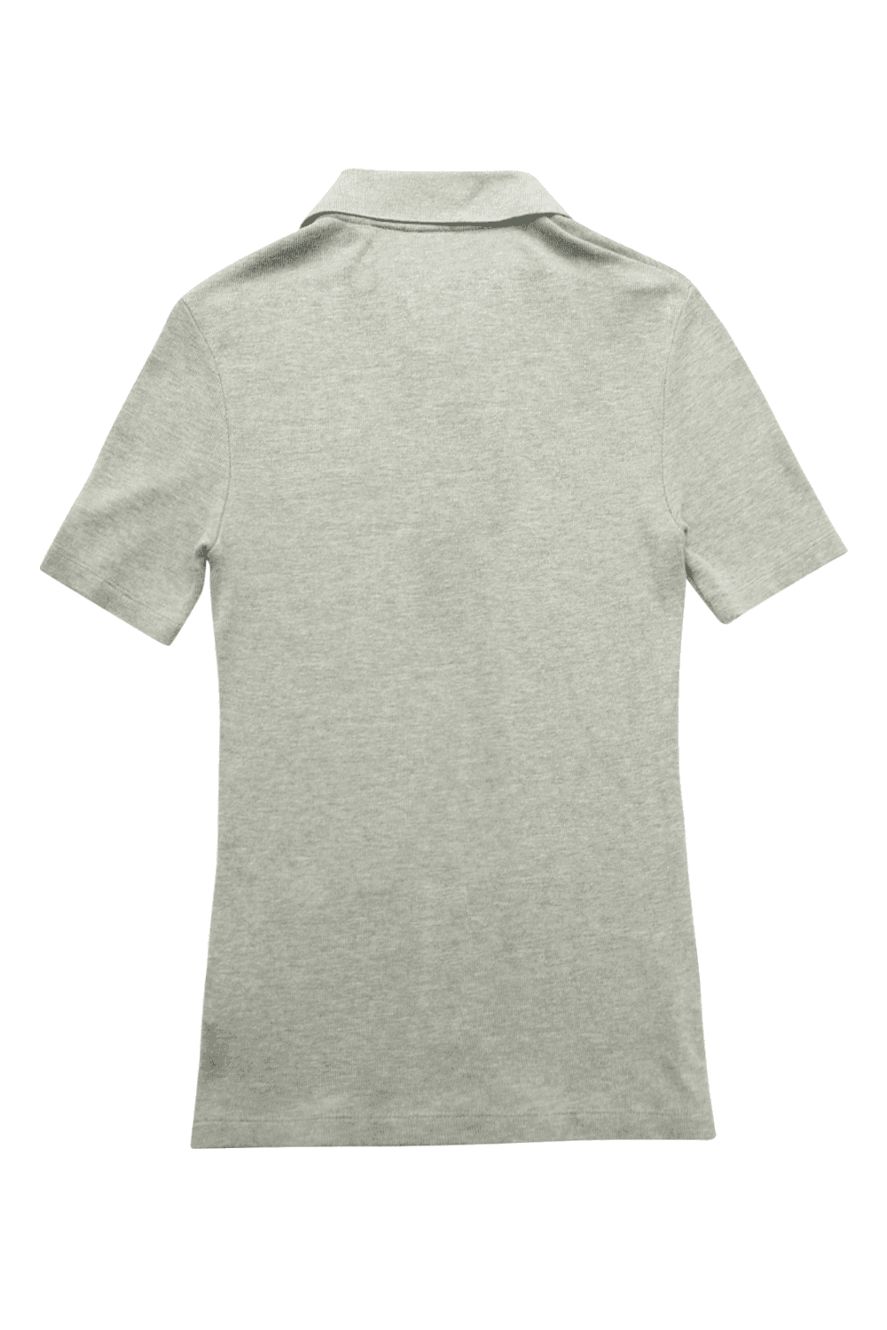 스냅 니트 카라 반팔