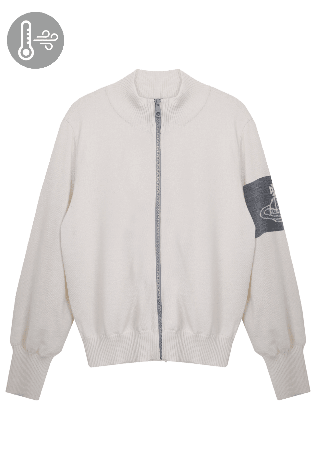 앵글로매니아 ORB 니트 집업