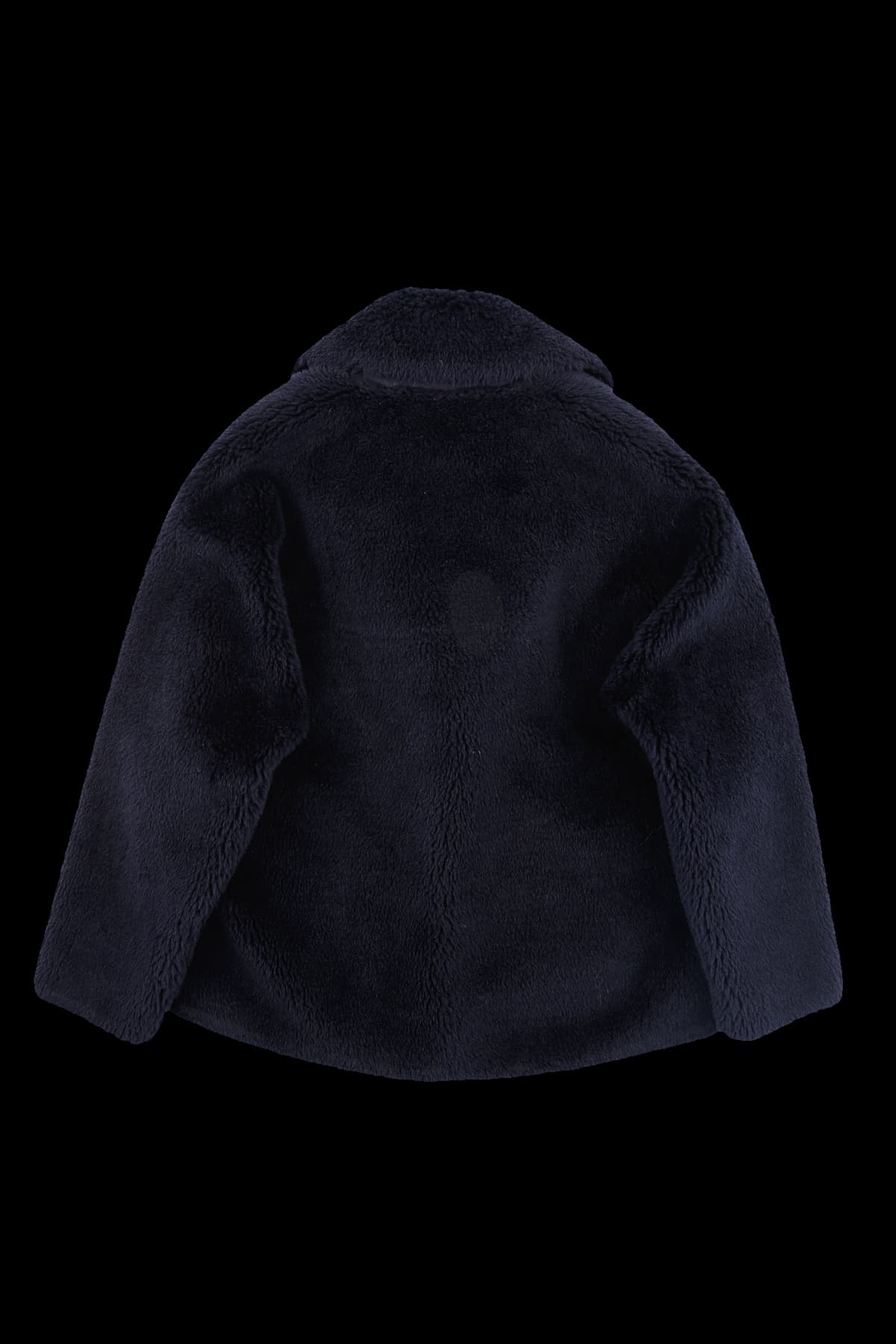 원버튼 카라 퍼 자켓