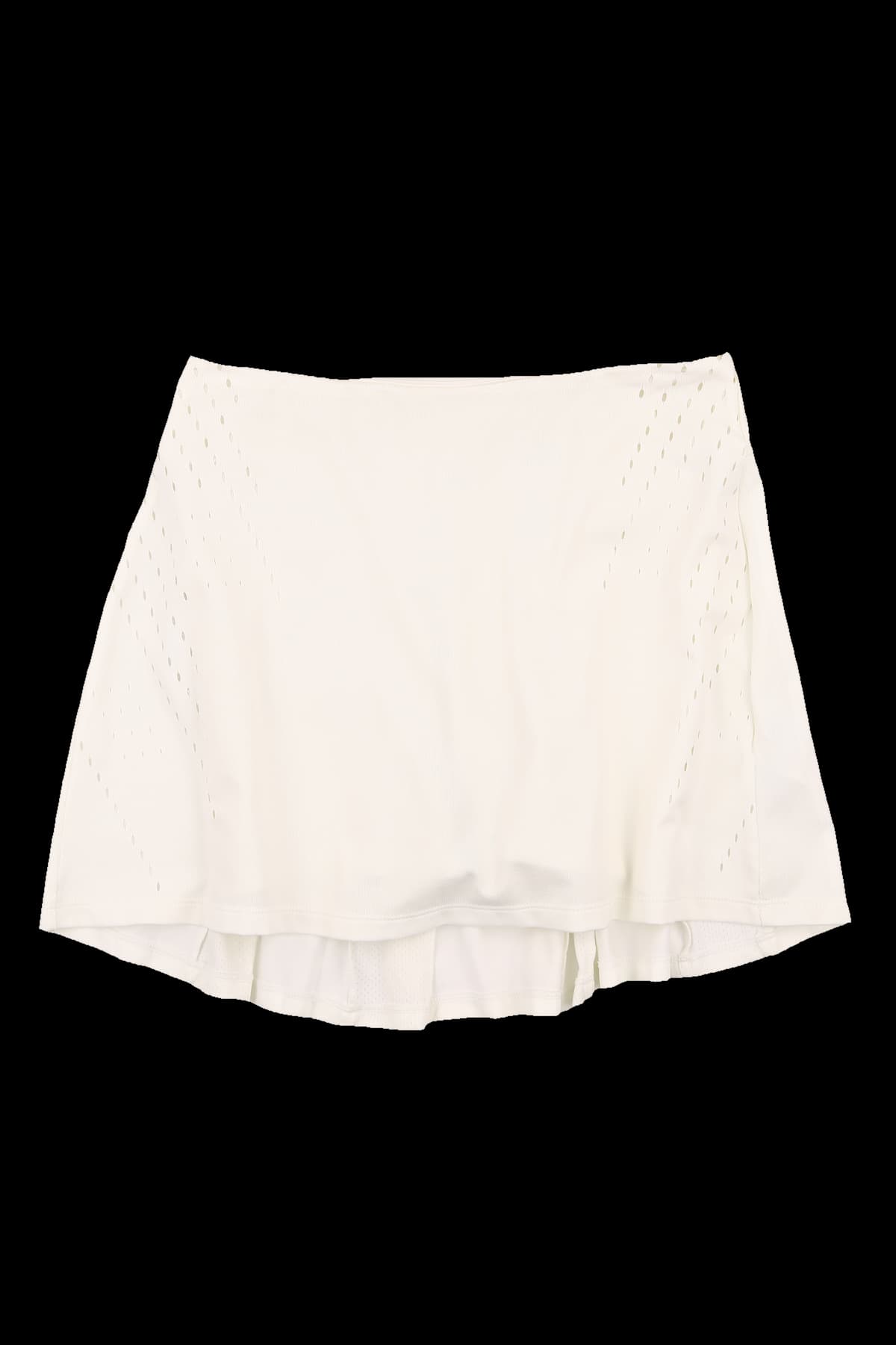 펀칭 플리츠 스커트