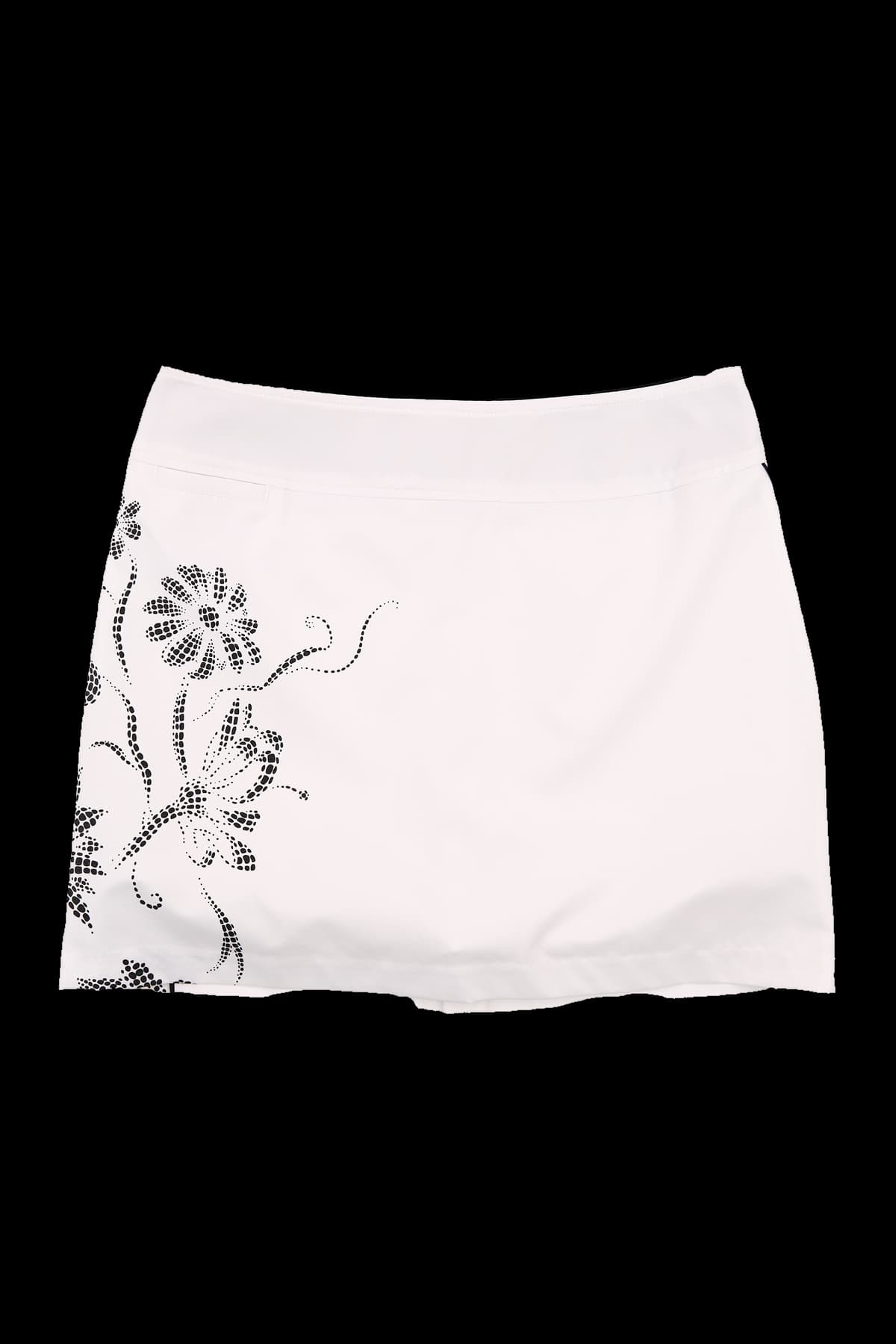 프린팅 H라인 스커트