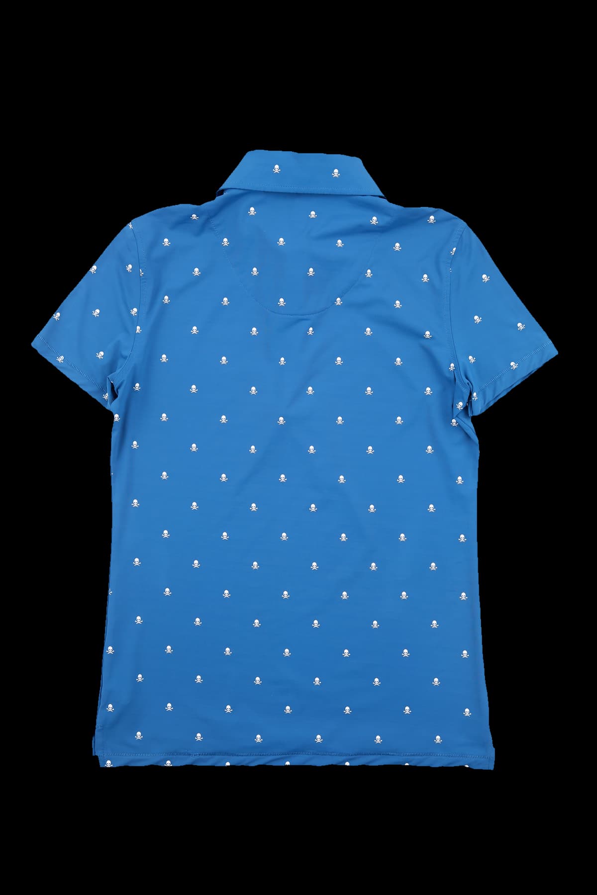 프린팅 패턴 카라 반팔 티셔츠