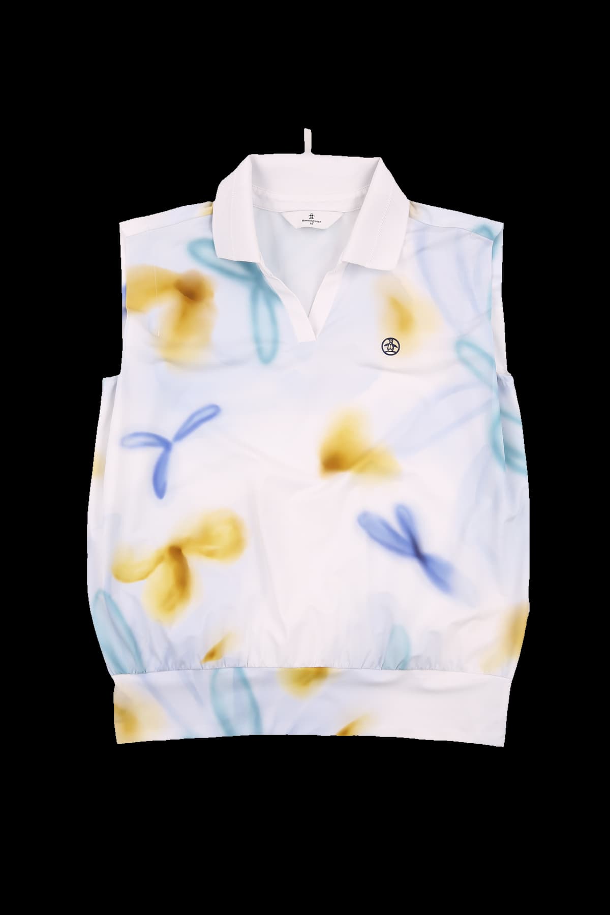 워터릴리 카라 슬리브리스 티셔츠