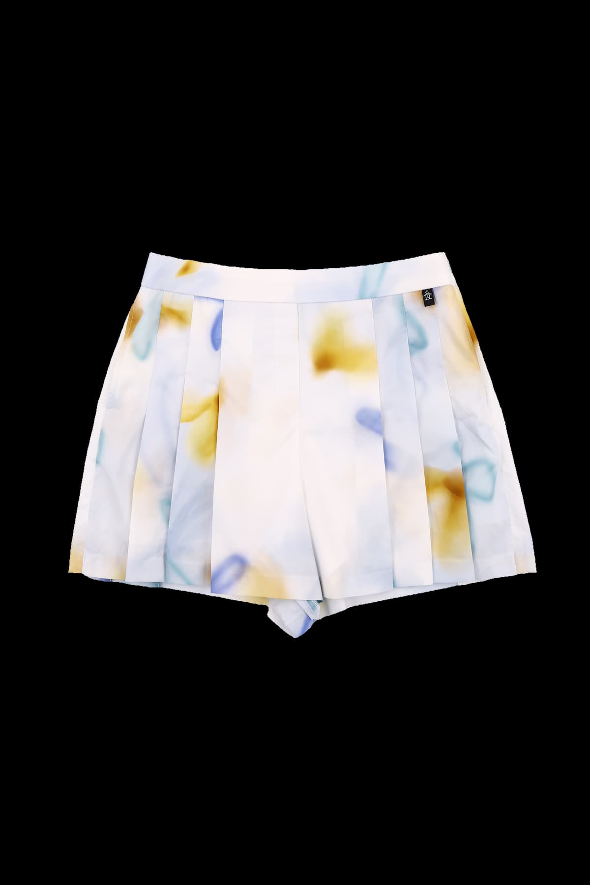 워터릴리 플리츠 숏팬츠