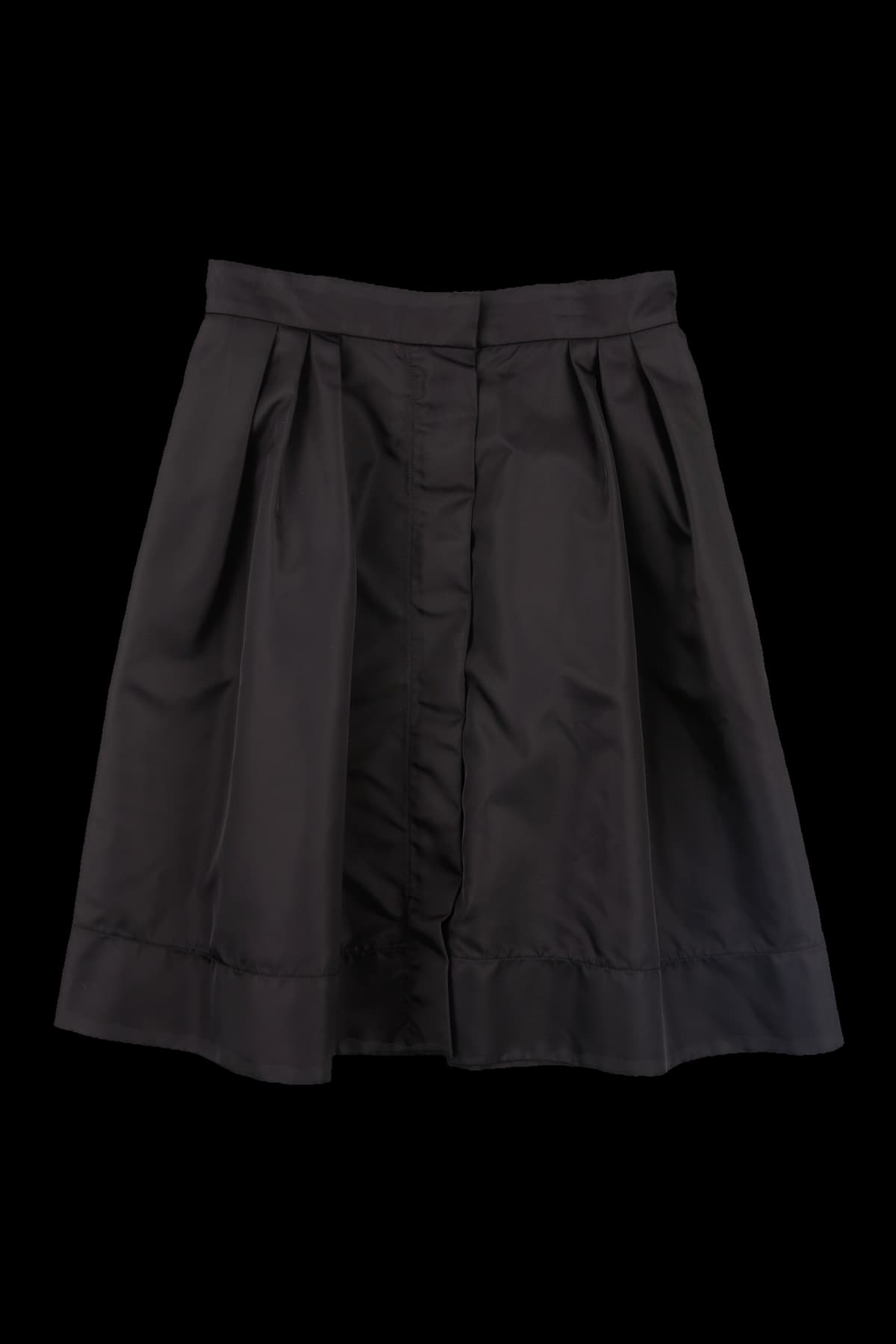 나일론 플레어 스커트