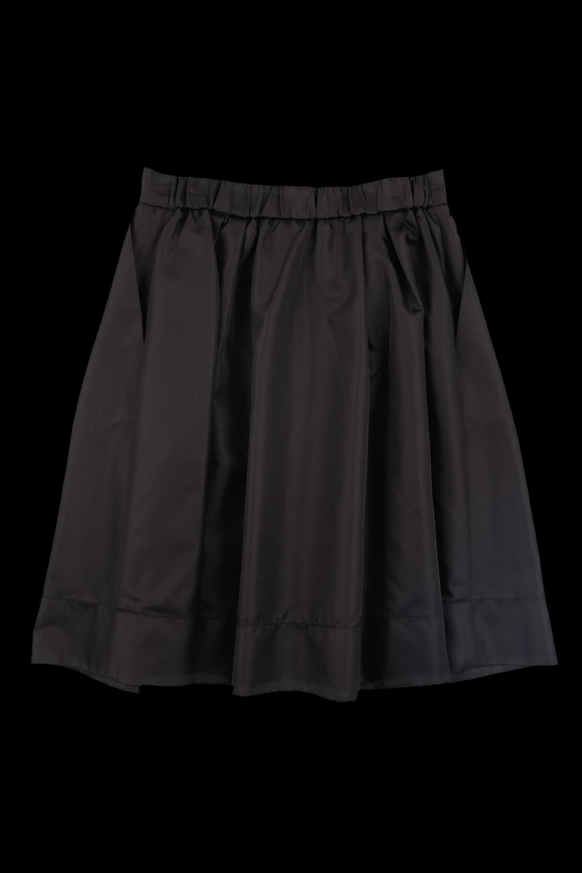 나일론 플레어 스커트