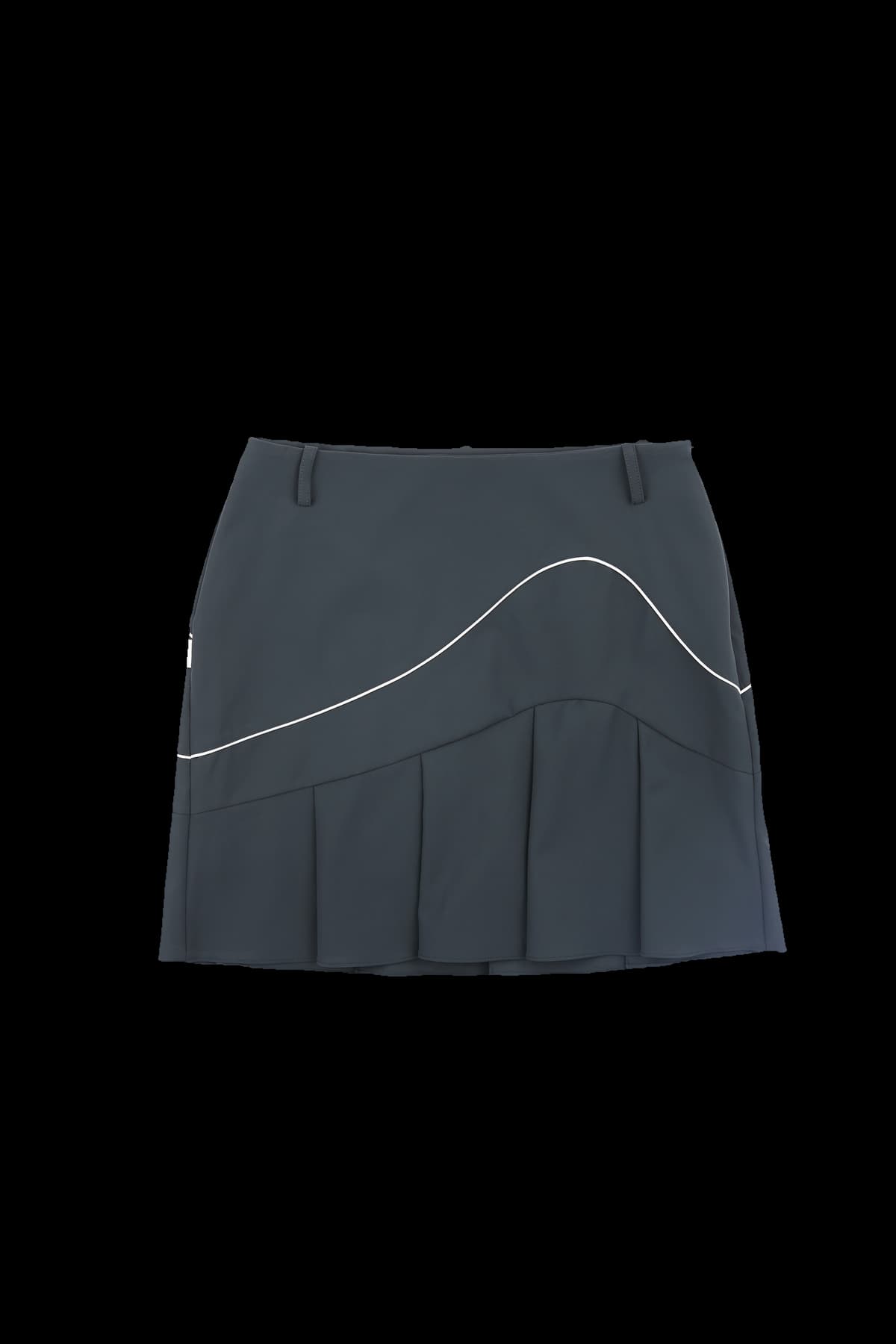 머메이드 플리츠 스커트