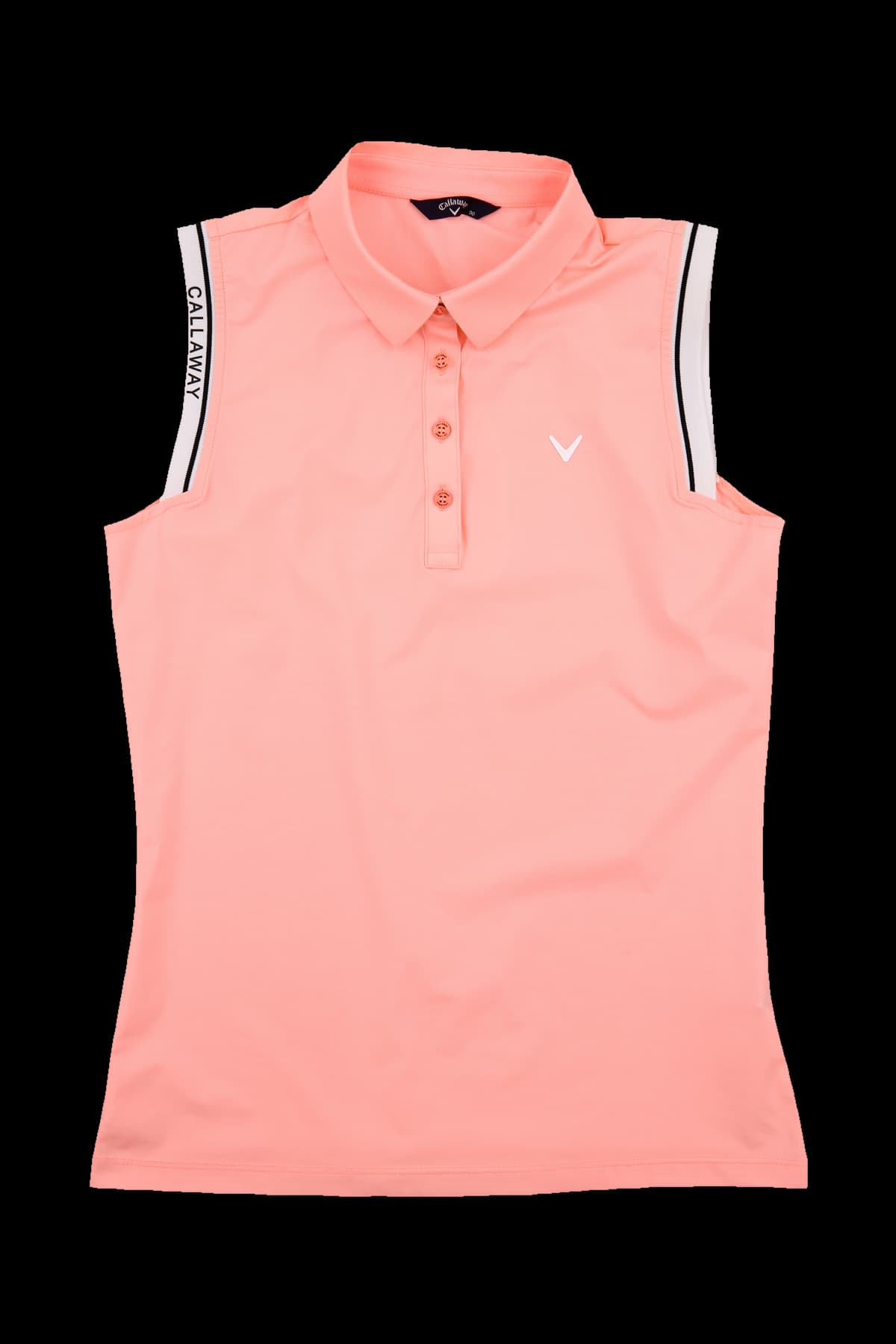 카라 슬리브리스 티셔츠