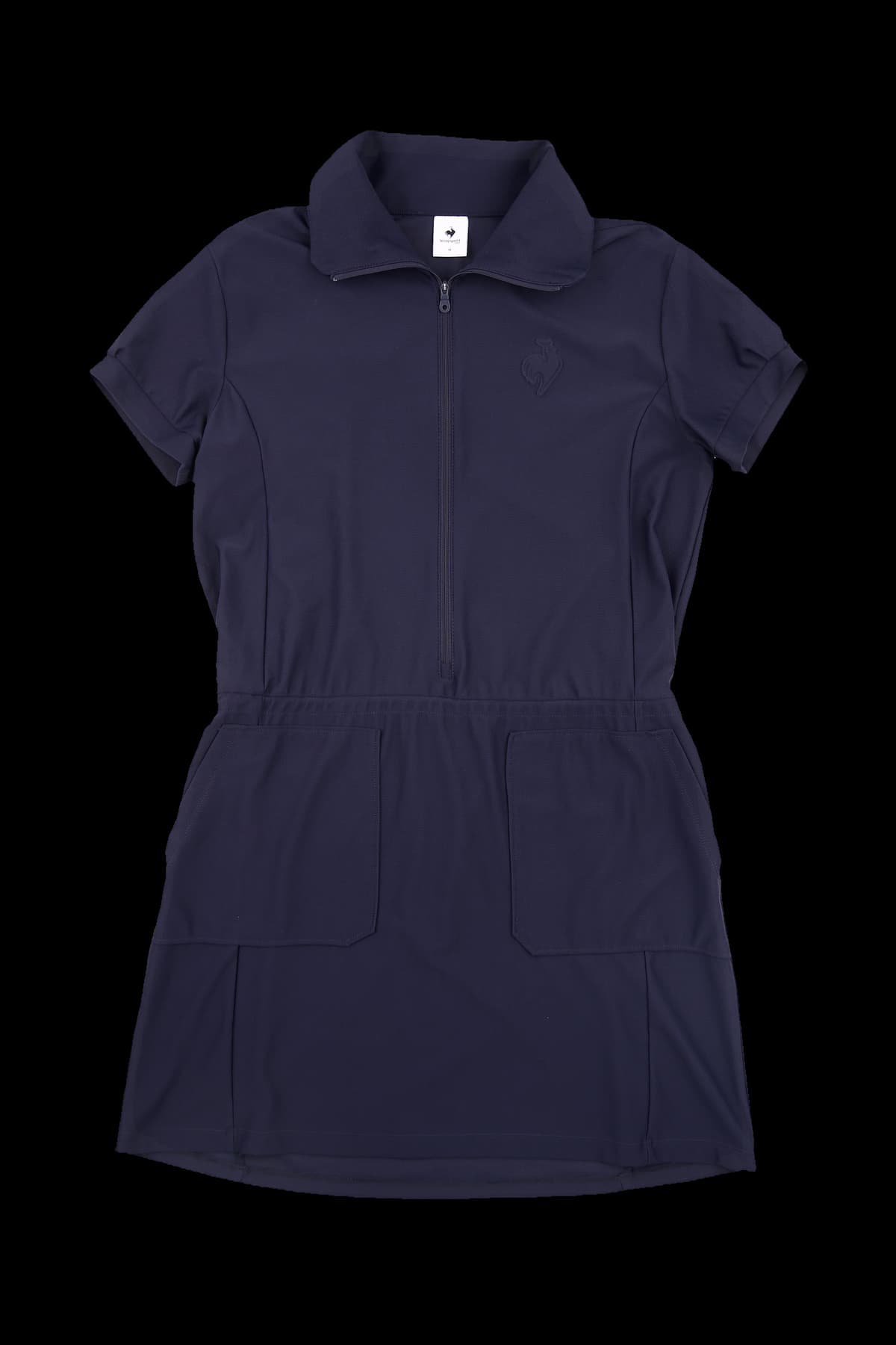 로고 스트링 원피스