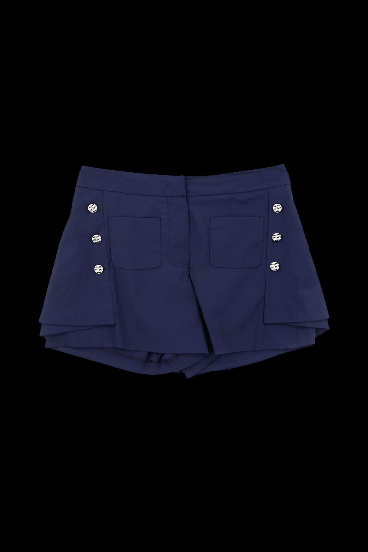 버튼 포인트 반바지