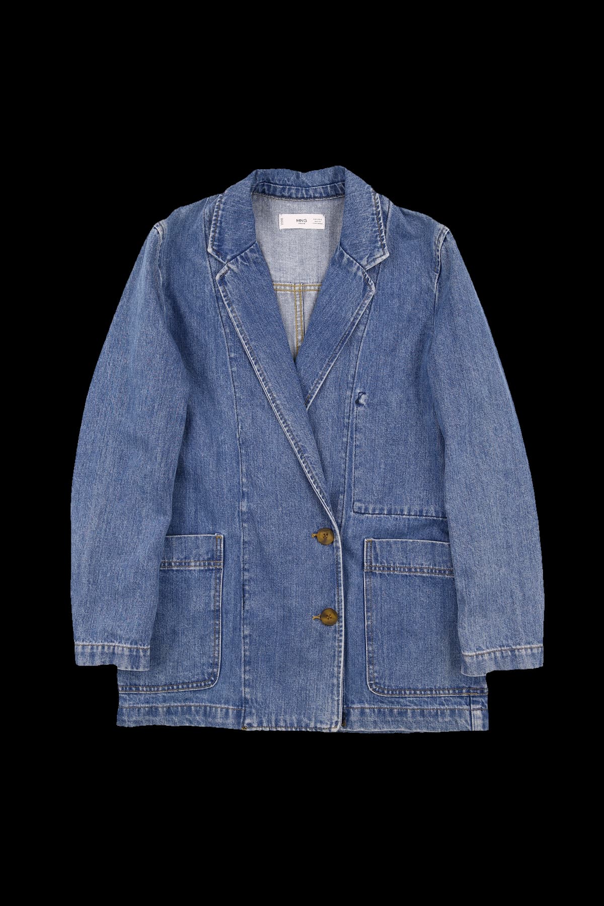 데님 포켓 자켓