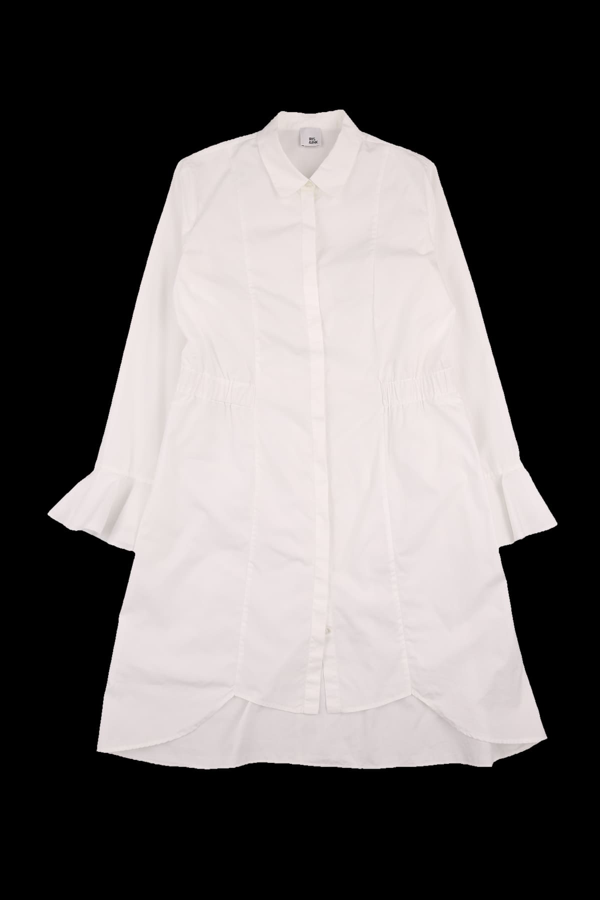 프릴 셔츠 원피스