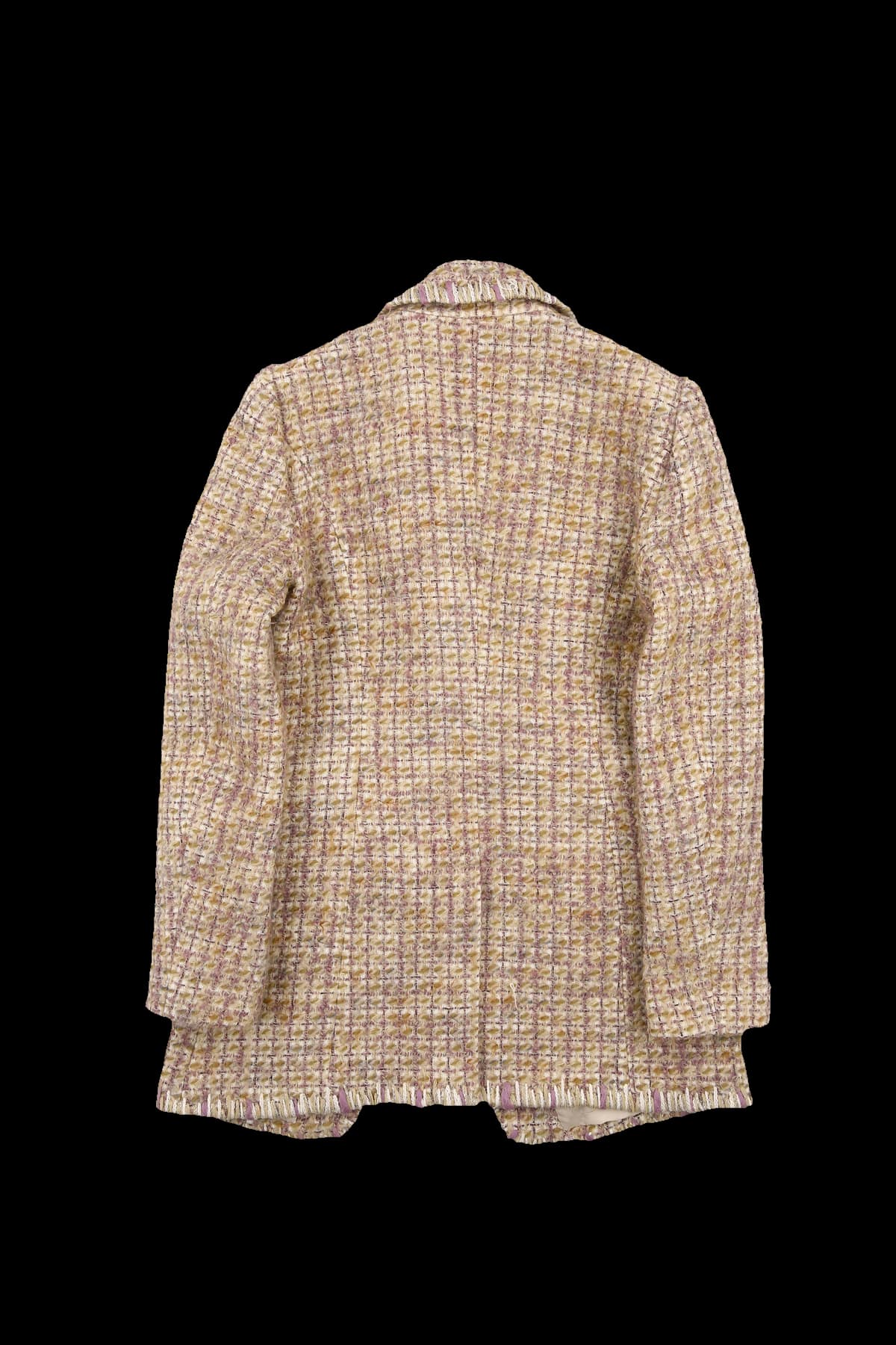 트위드 카라 자켓