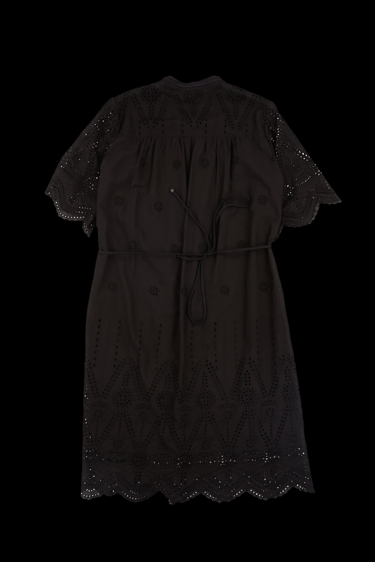 아일렛 레이스 원피스