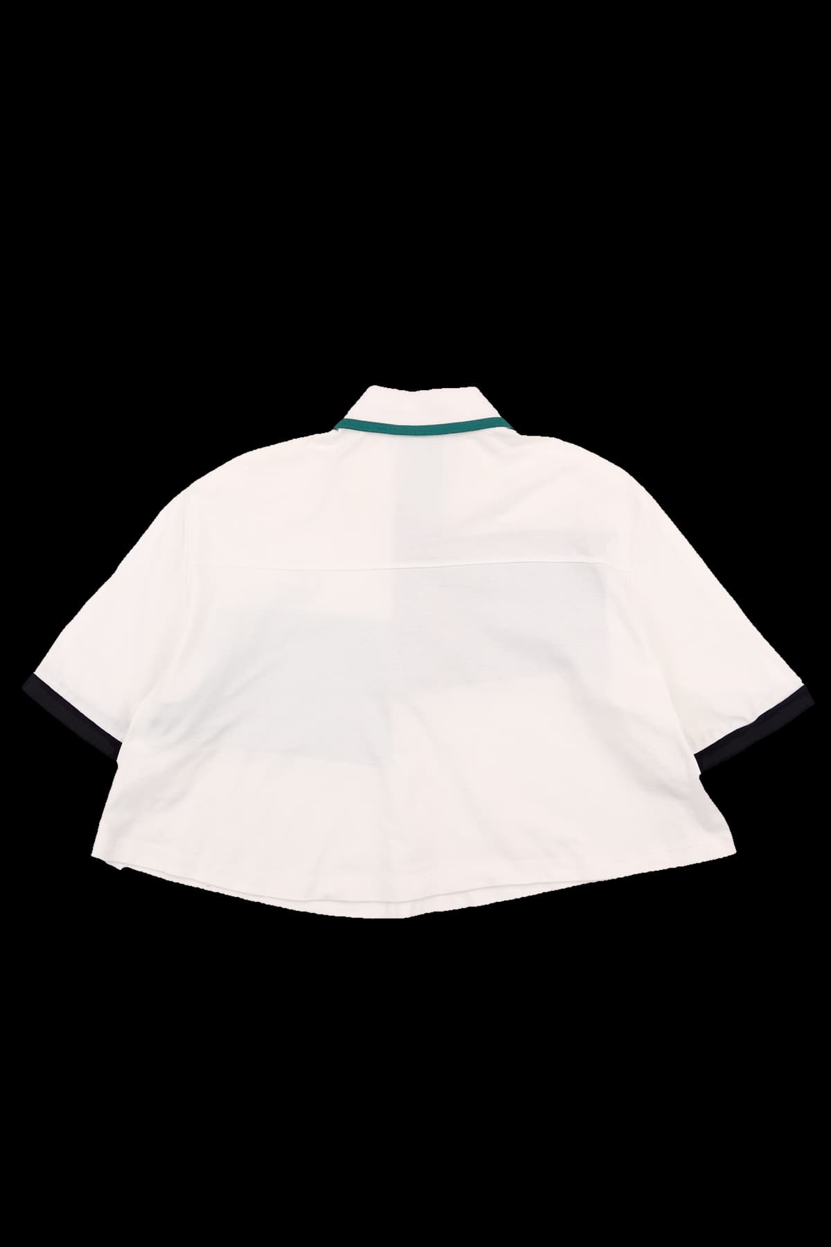 블록 카라 반팔 티셔츠