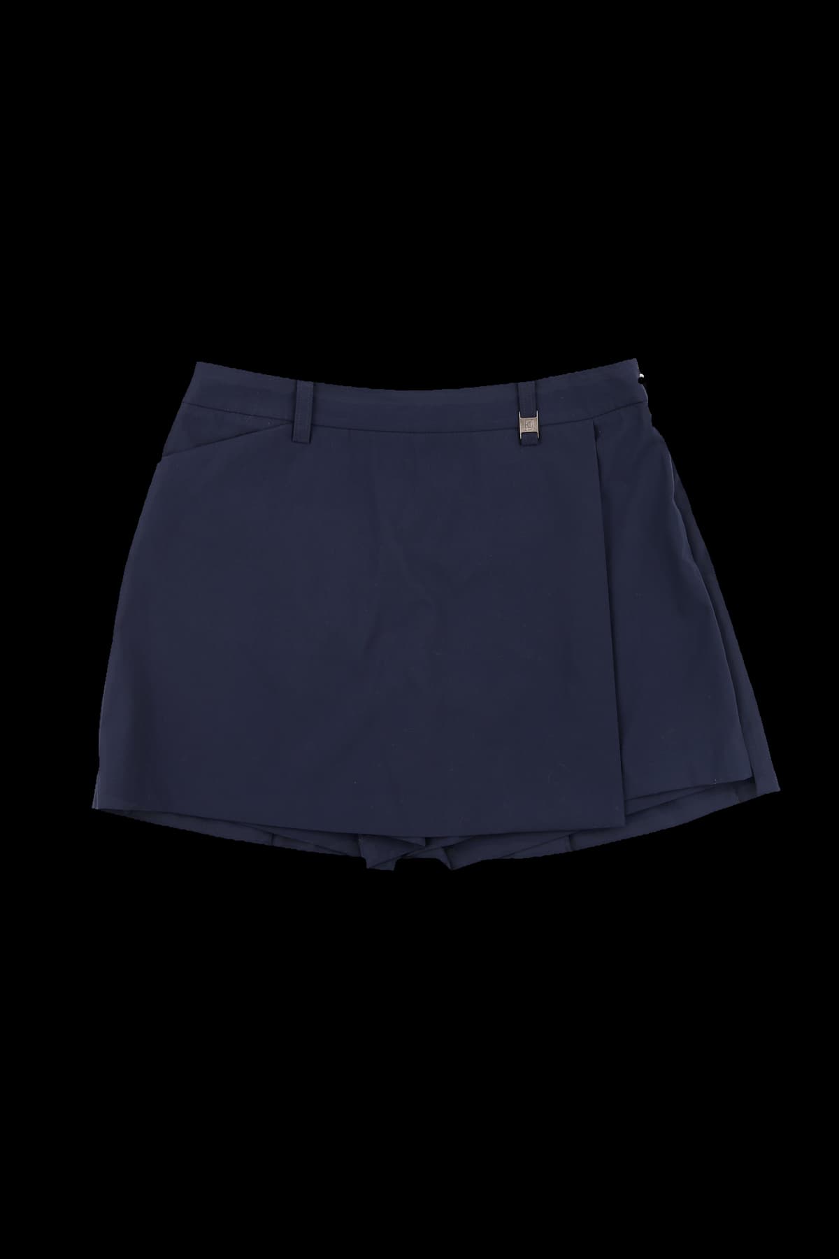 오버랩 스커트 숏팬츠