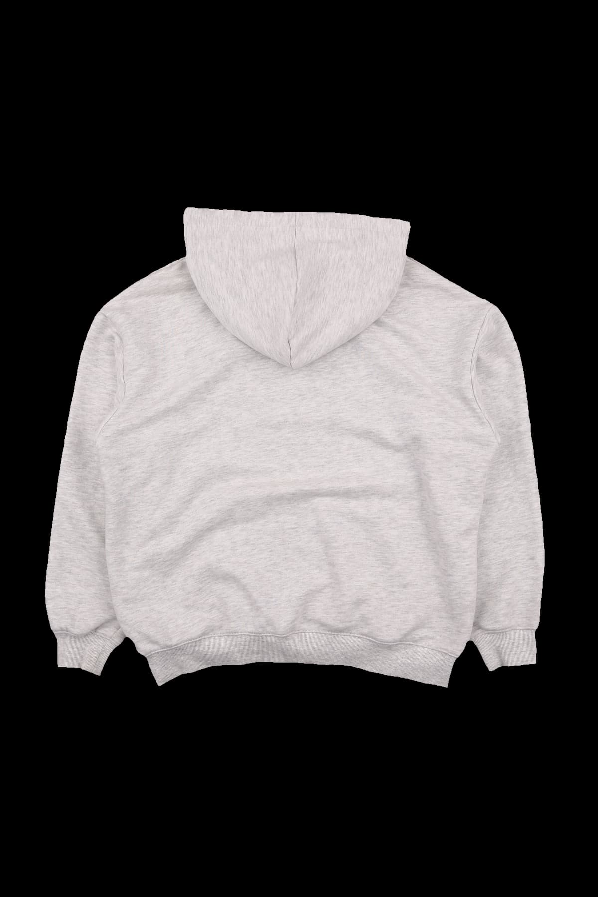 로고 프린팅 긴팔 후드