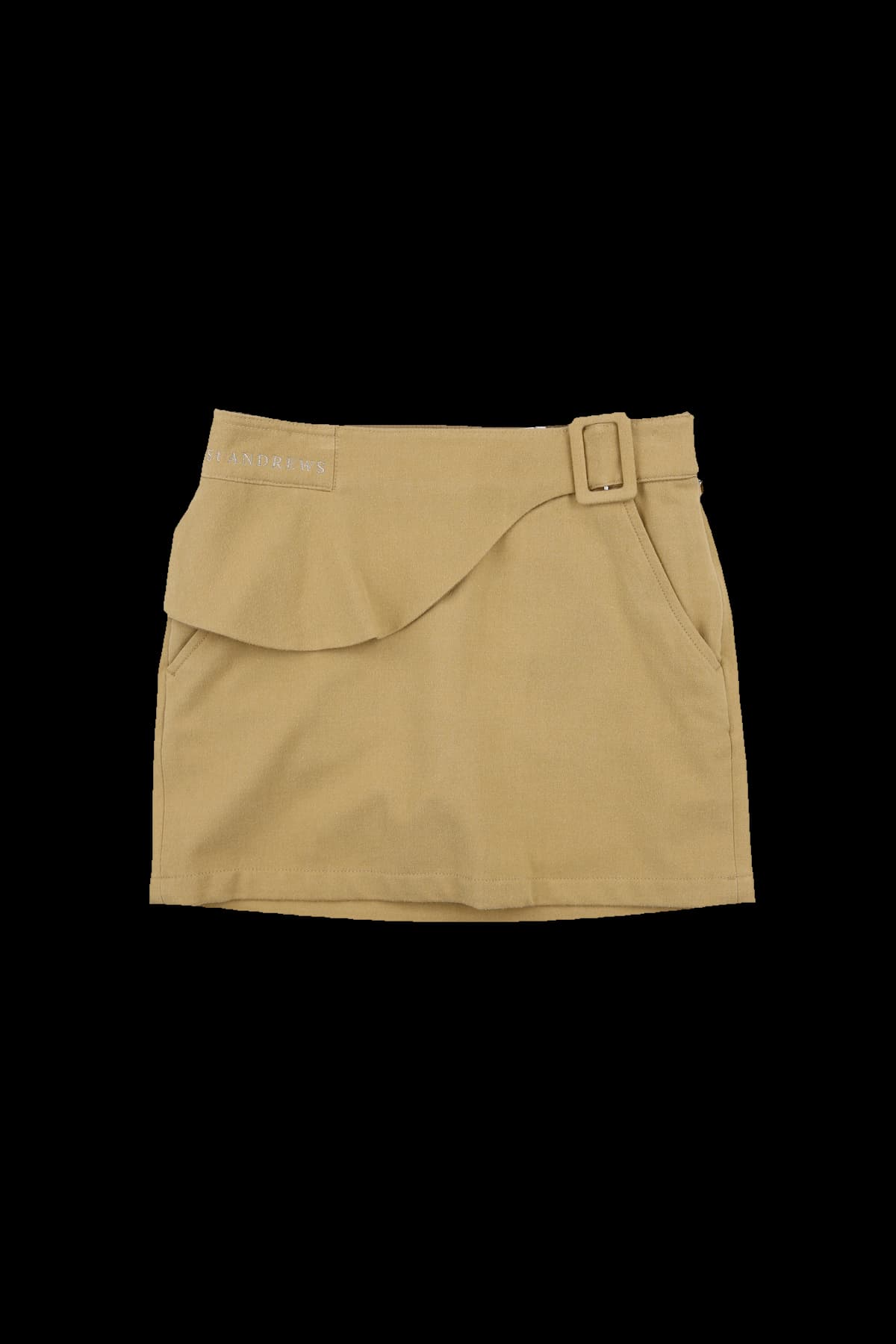 벨티드 레이어드 스커트