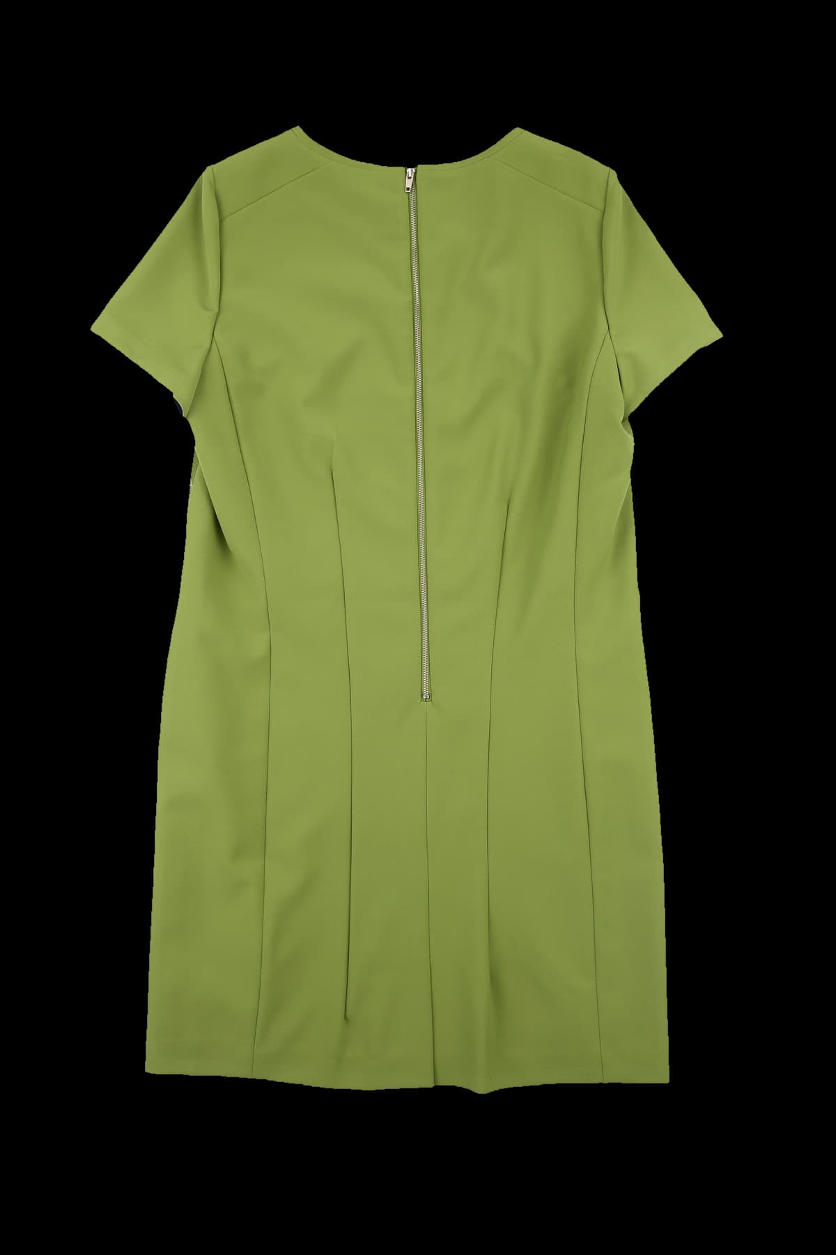 프린팅 라운드 원피스