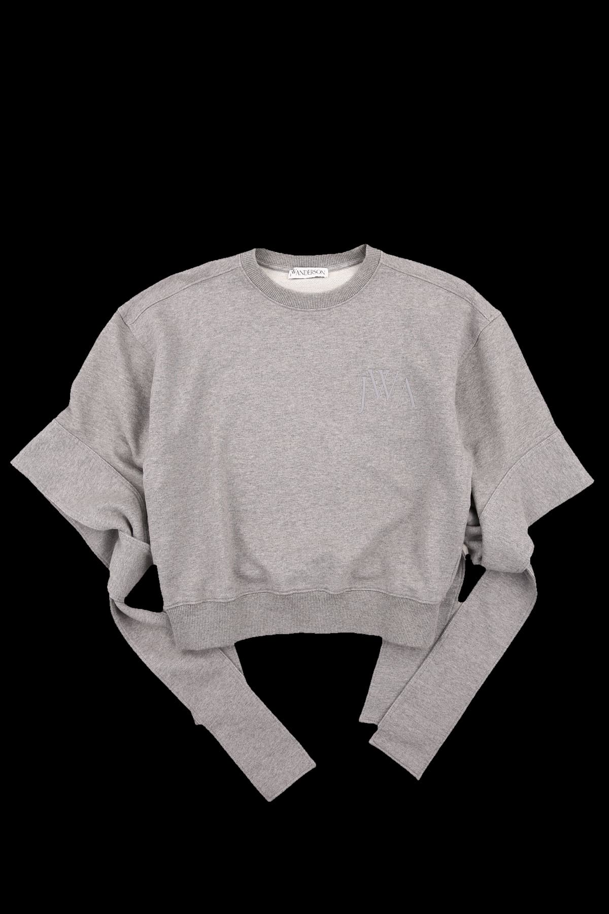 소매 포인트 반팔 맨투맨