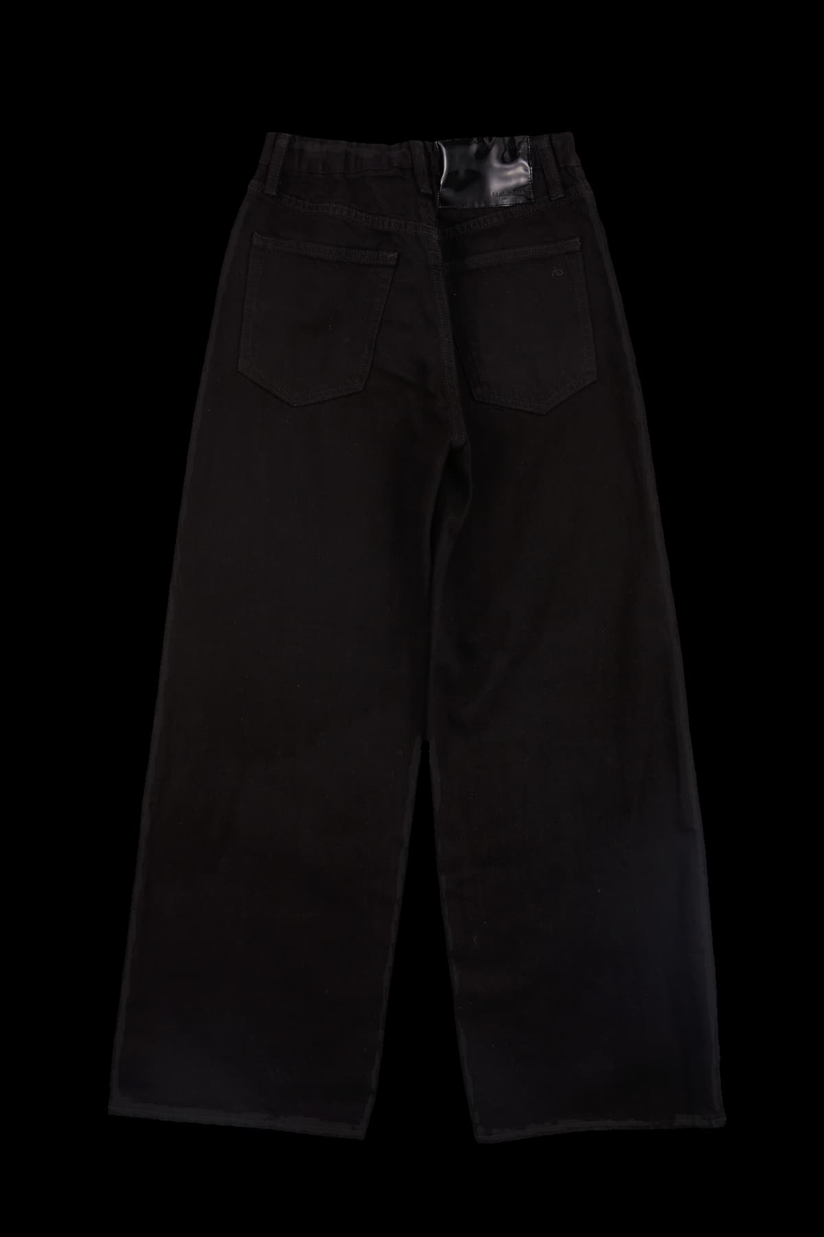 하이웨스트 와이드 팬츠