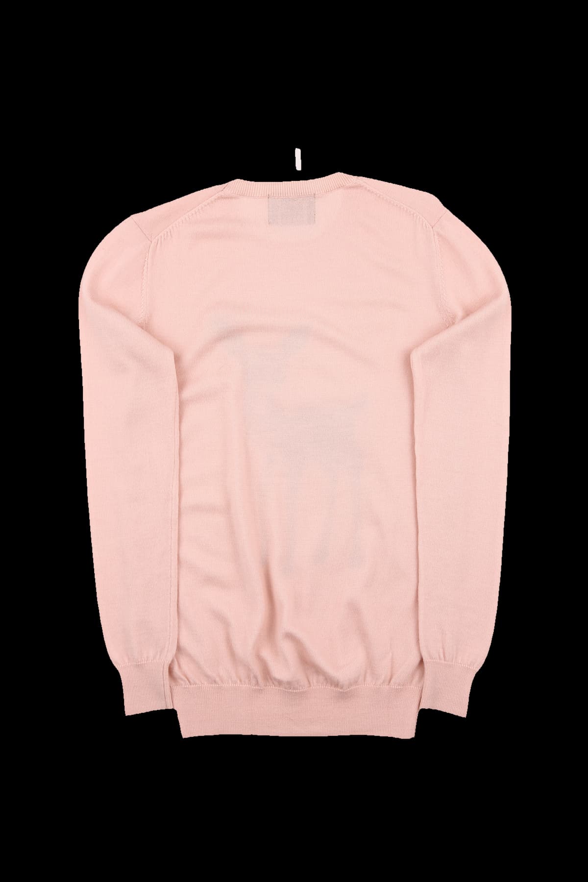 비즈 라운드 긴팔 니트