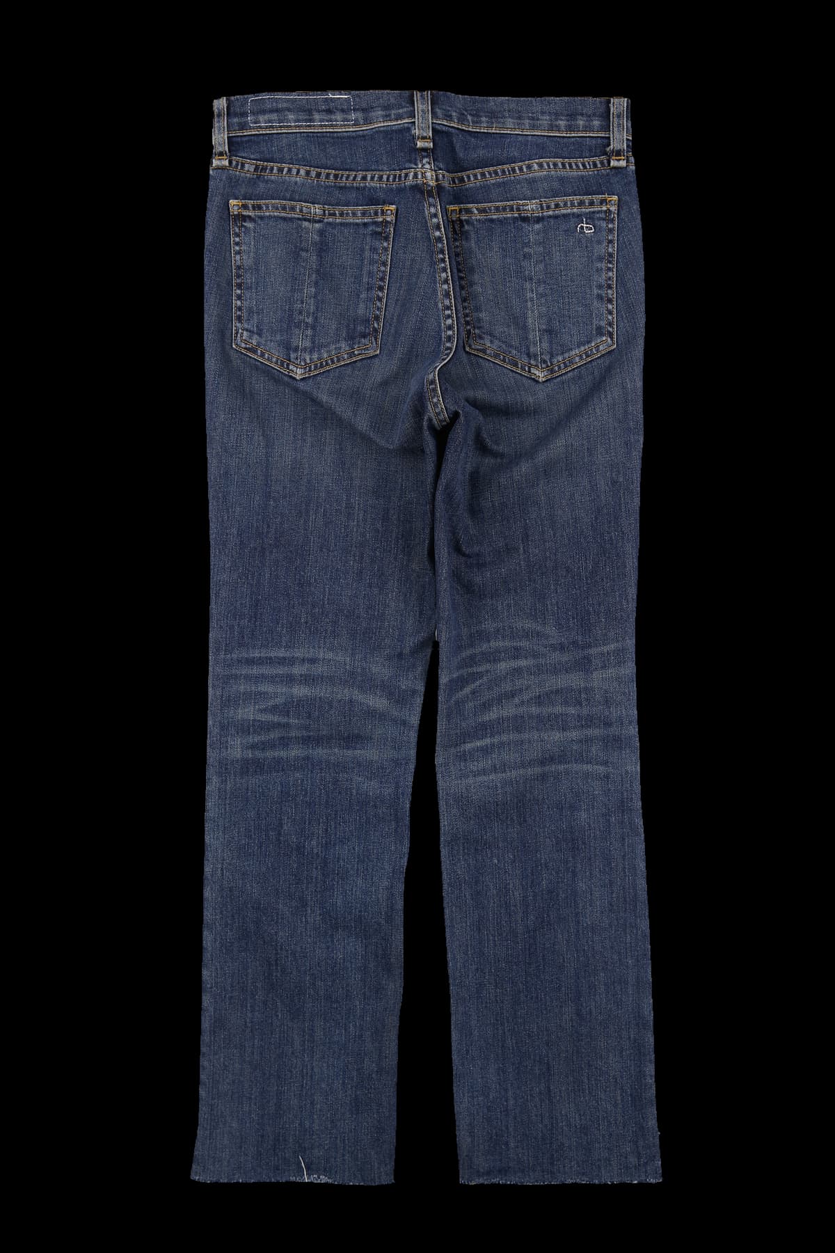 컷팅 워싱 데님