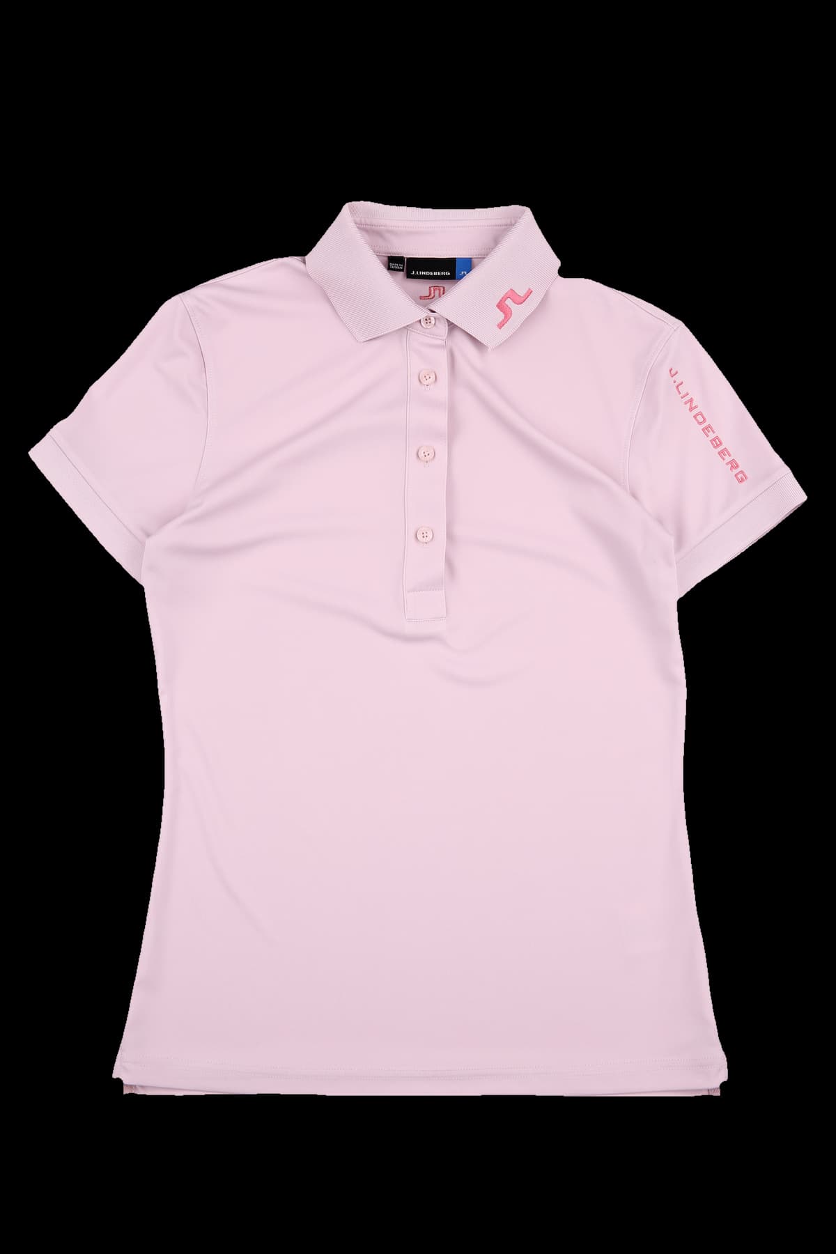 로고 반팔 카라 티셔츠