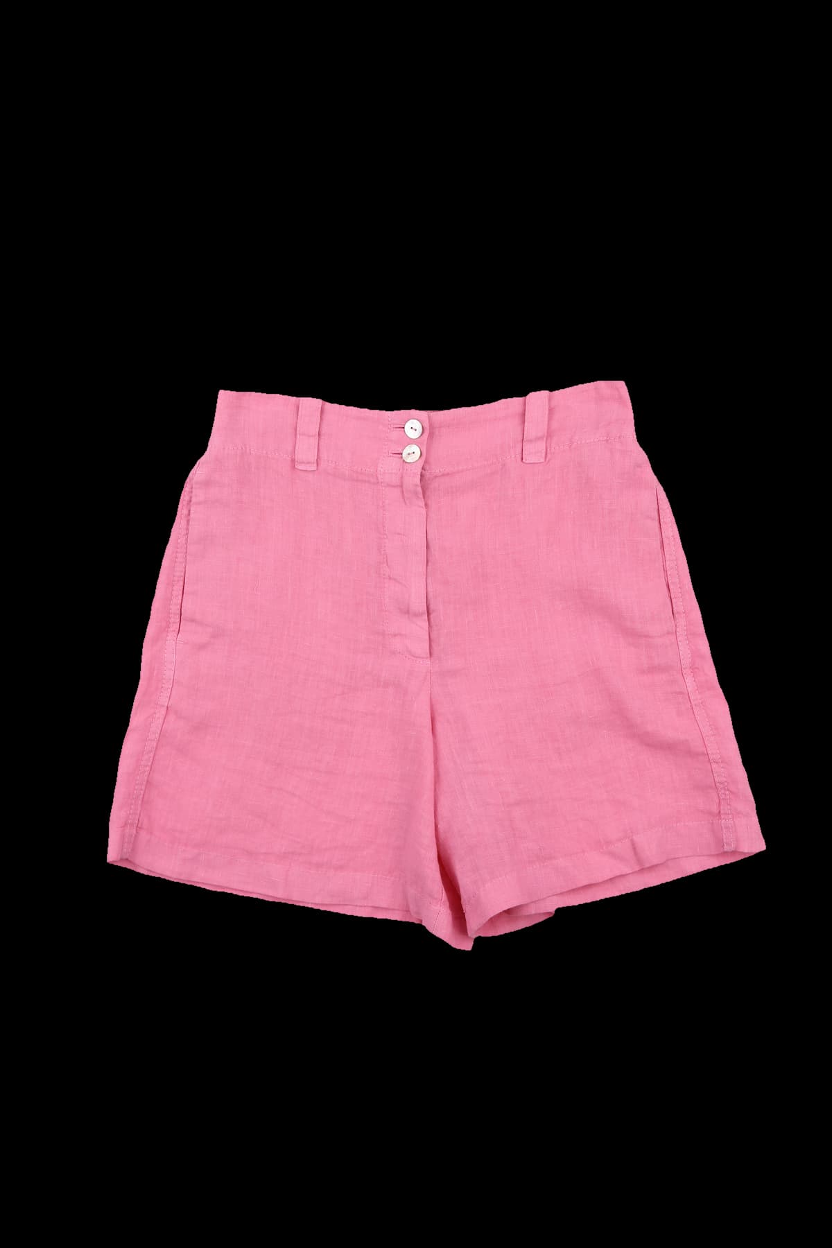 린넨 밴딩 하프 팬츠