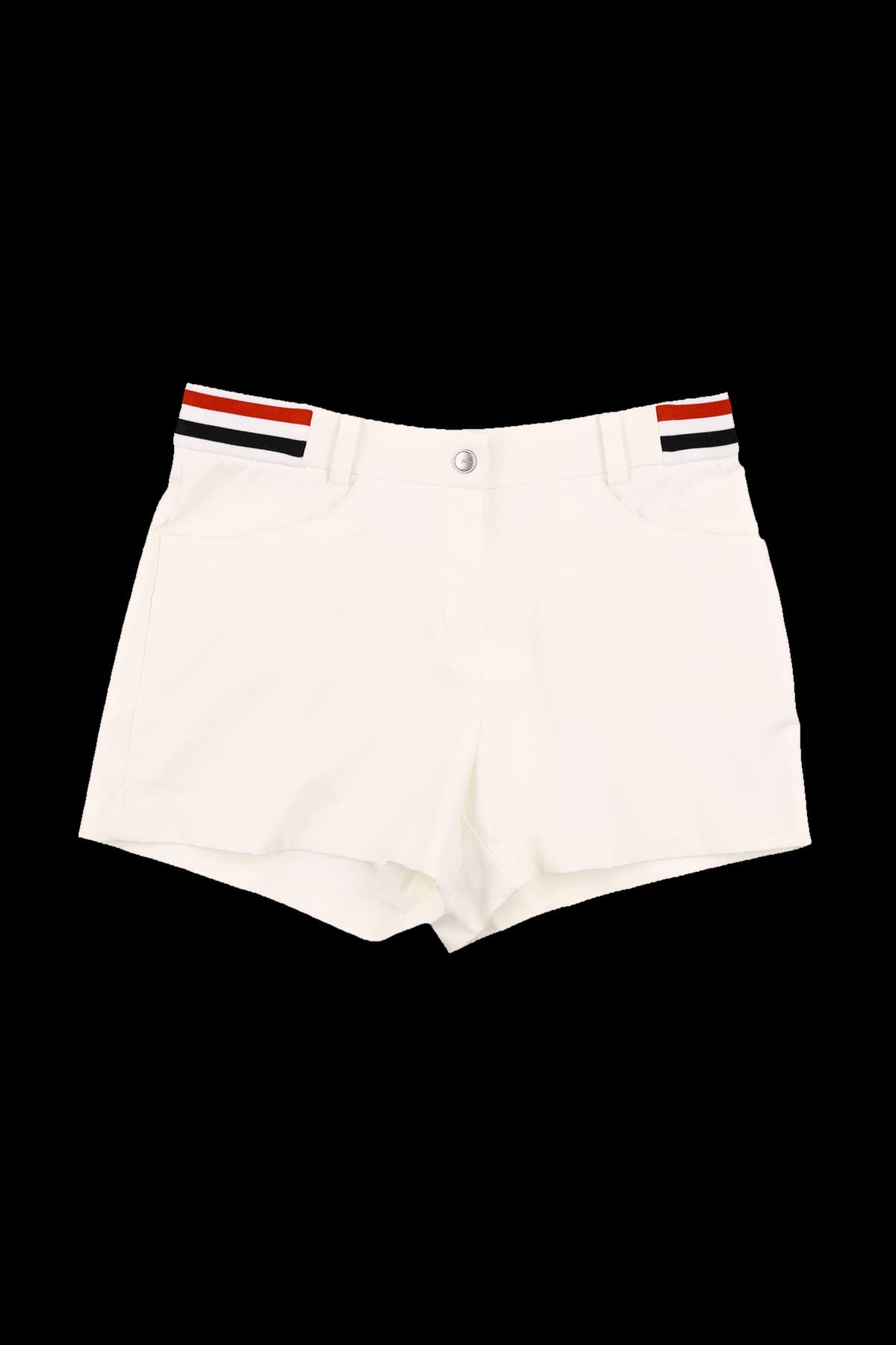 밴드 배색 숏 팬츠