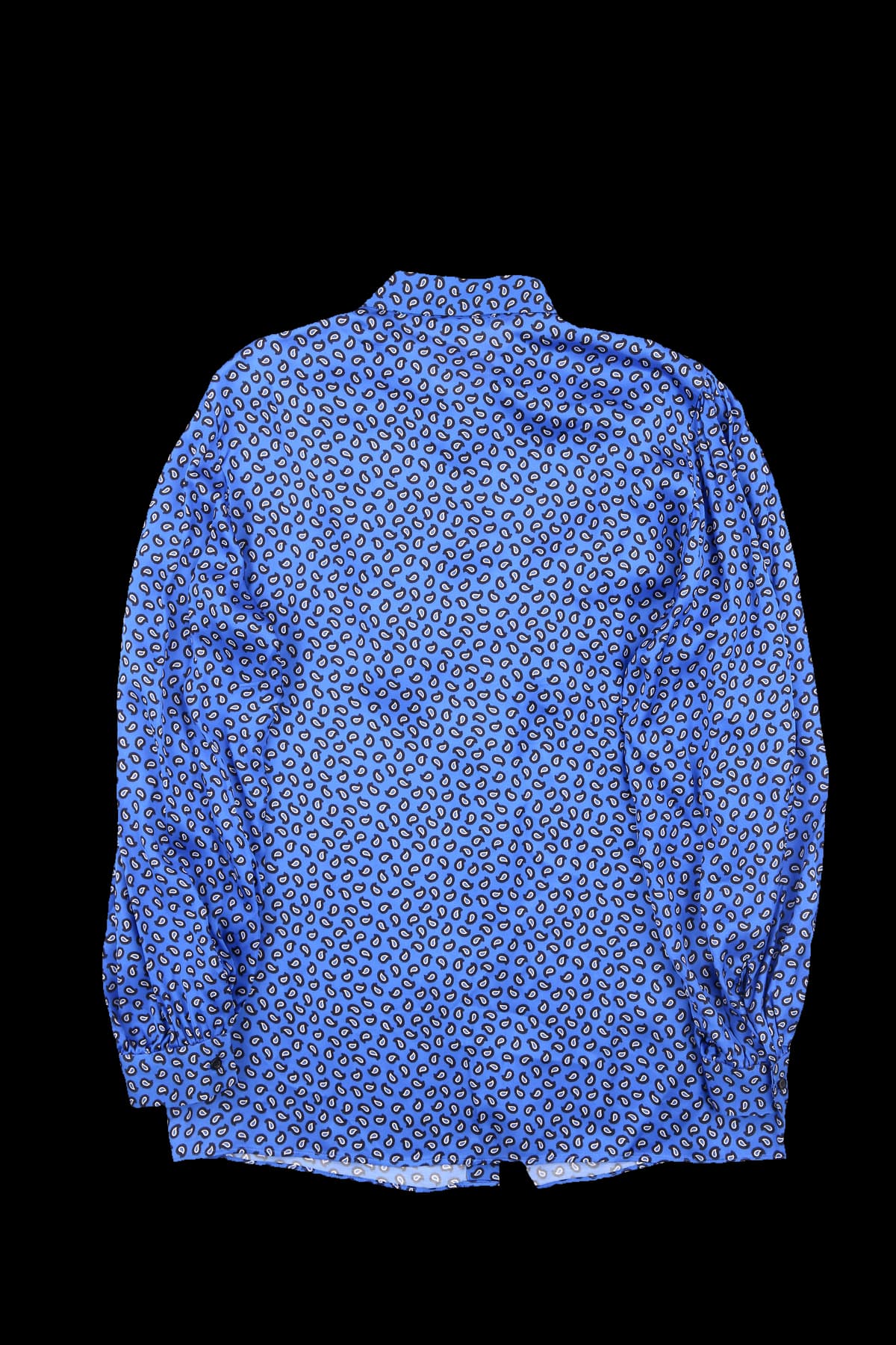 페이즐리 프릴 블라우스