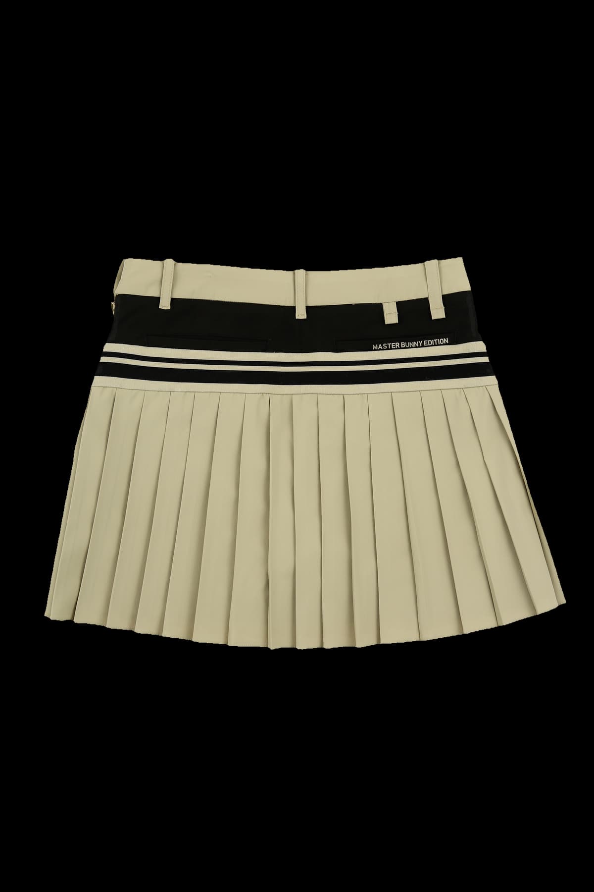 사선 플리츠 스커트