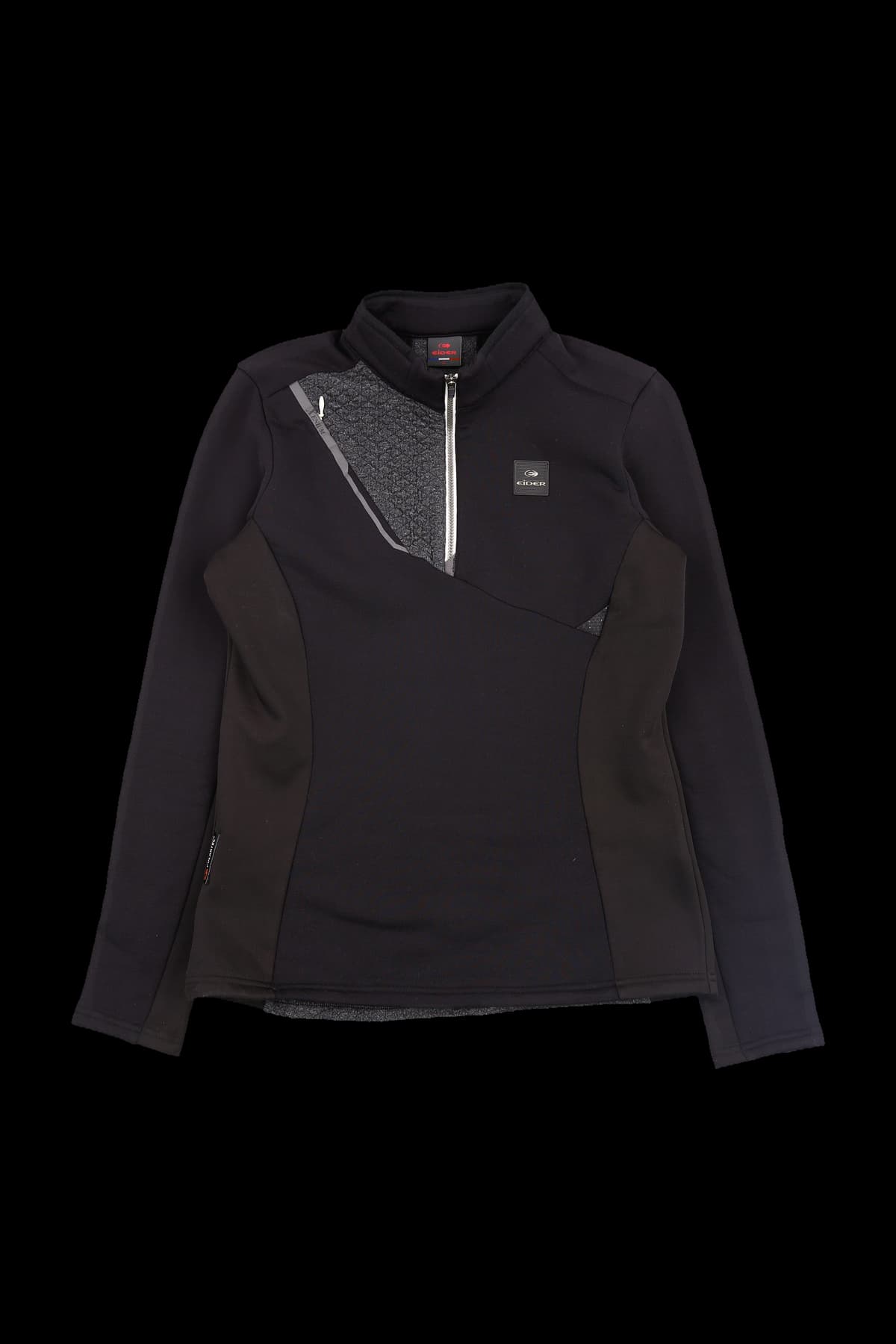 기모 하프 집업 긴팔 티셔츠