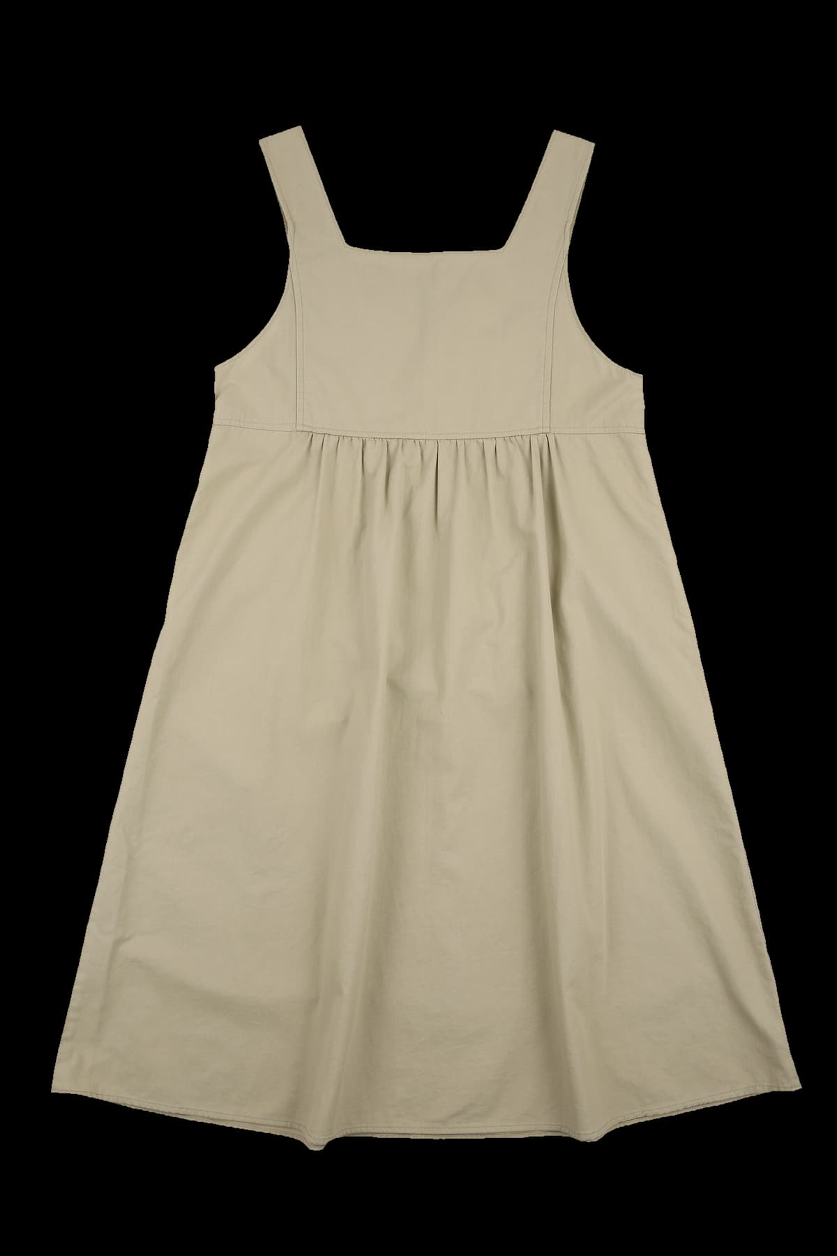 스퀘어넥 민소매 원피스