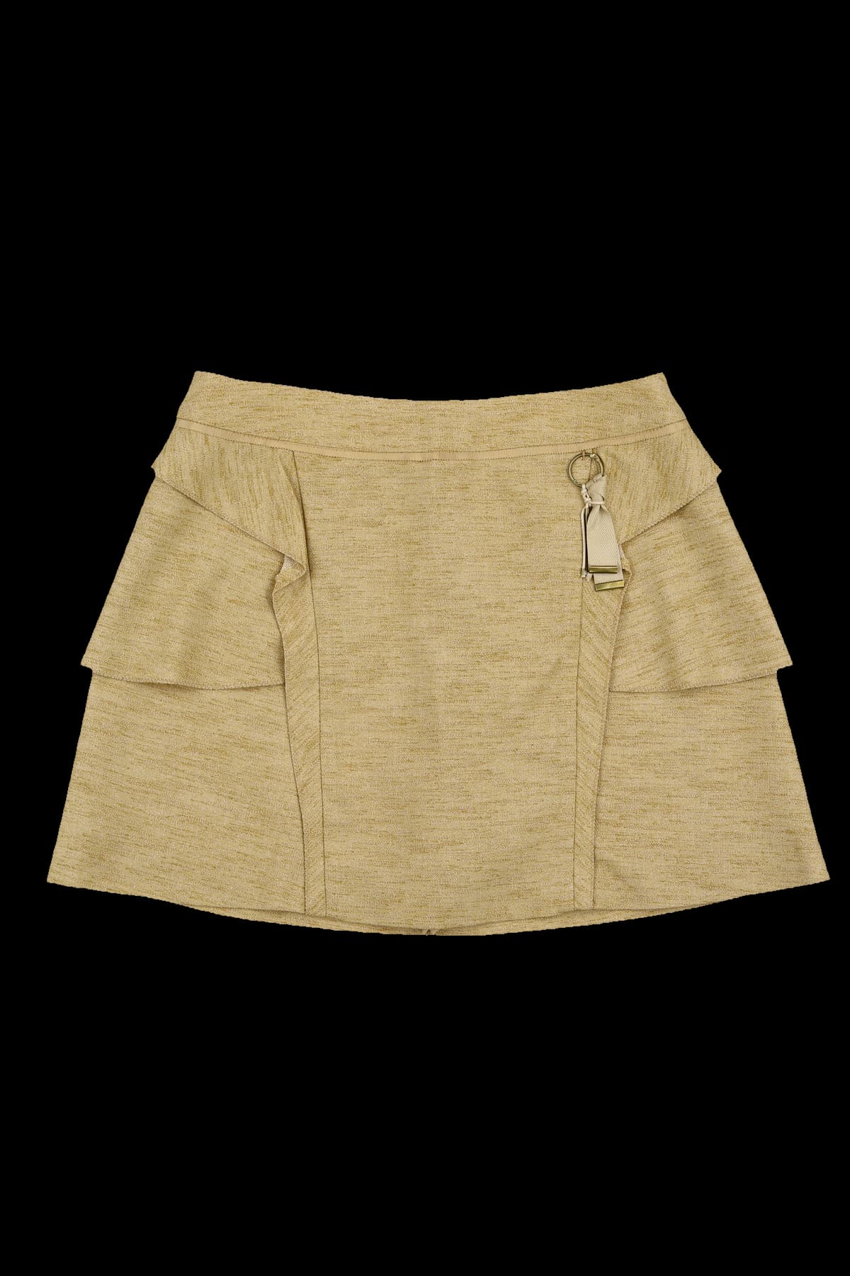 패턴 A라인 스커트