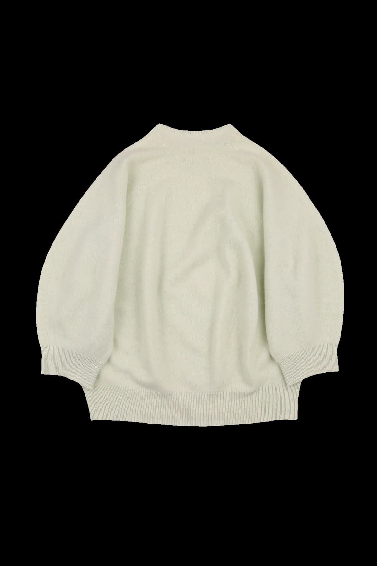 7부 하프넥 니트