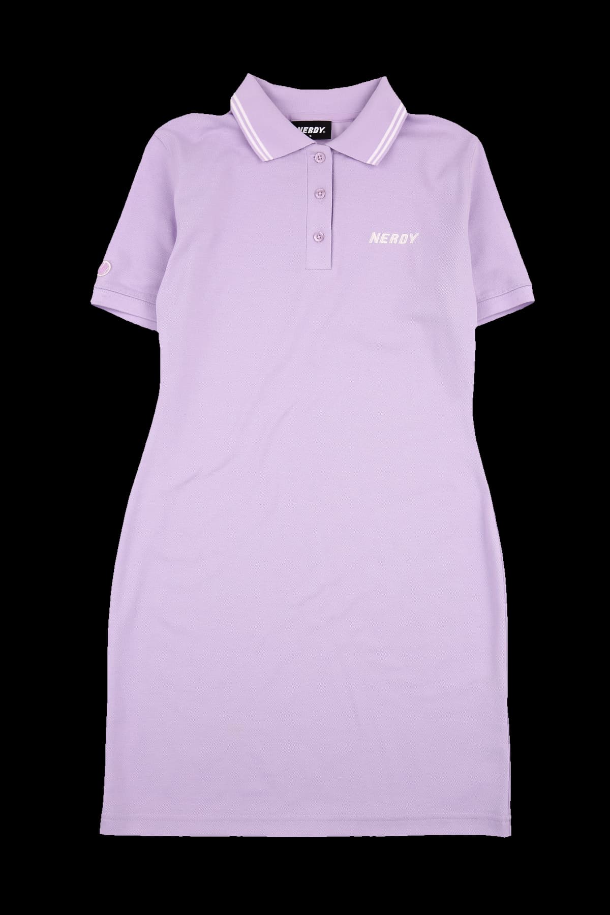 반팔 카라 원피스