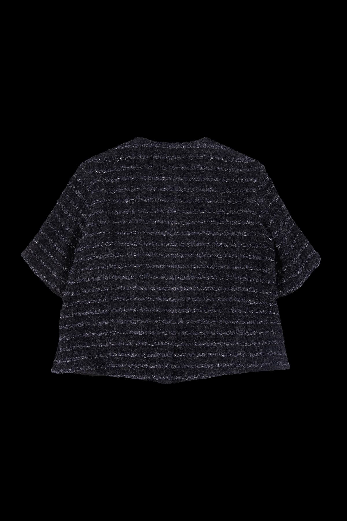 반팔 트위드 자켓